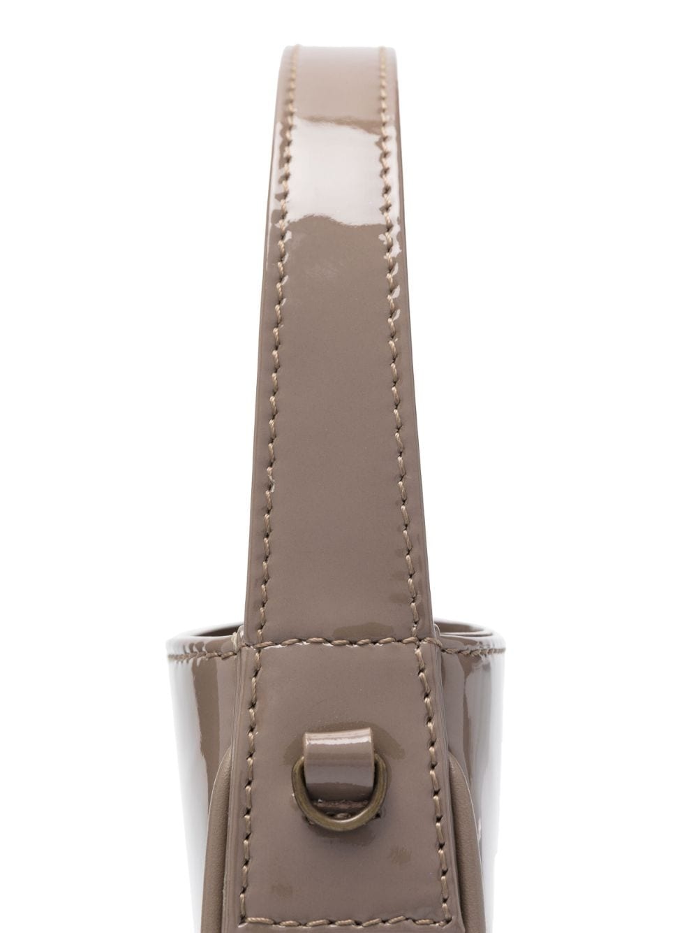 crystal-embellished logo mini bag - 4