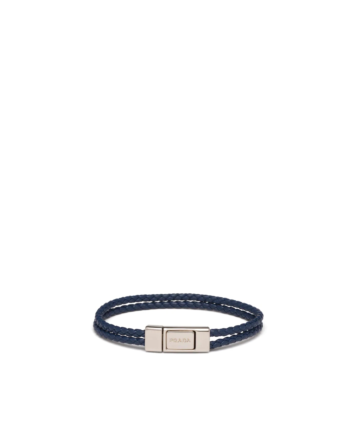 Braided Nappa Leather Bracelet - 1