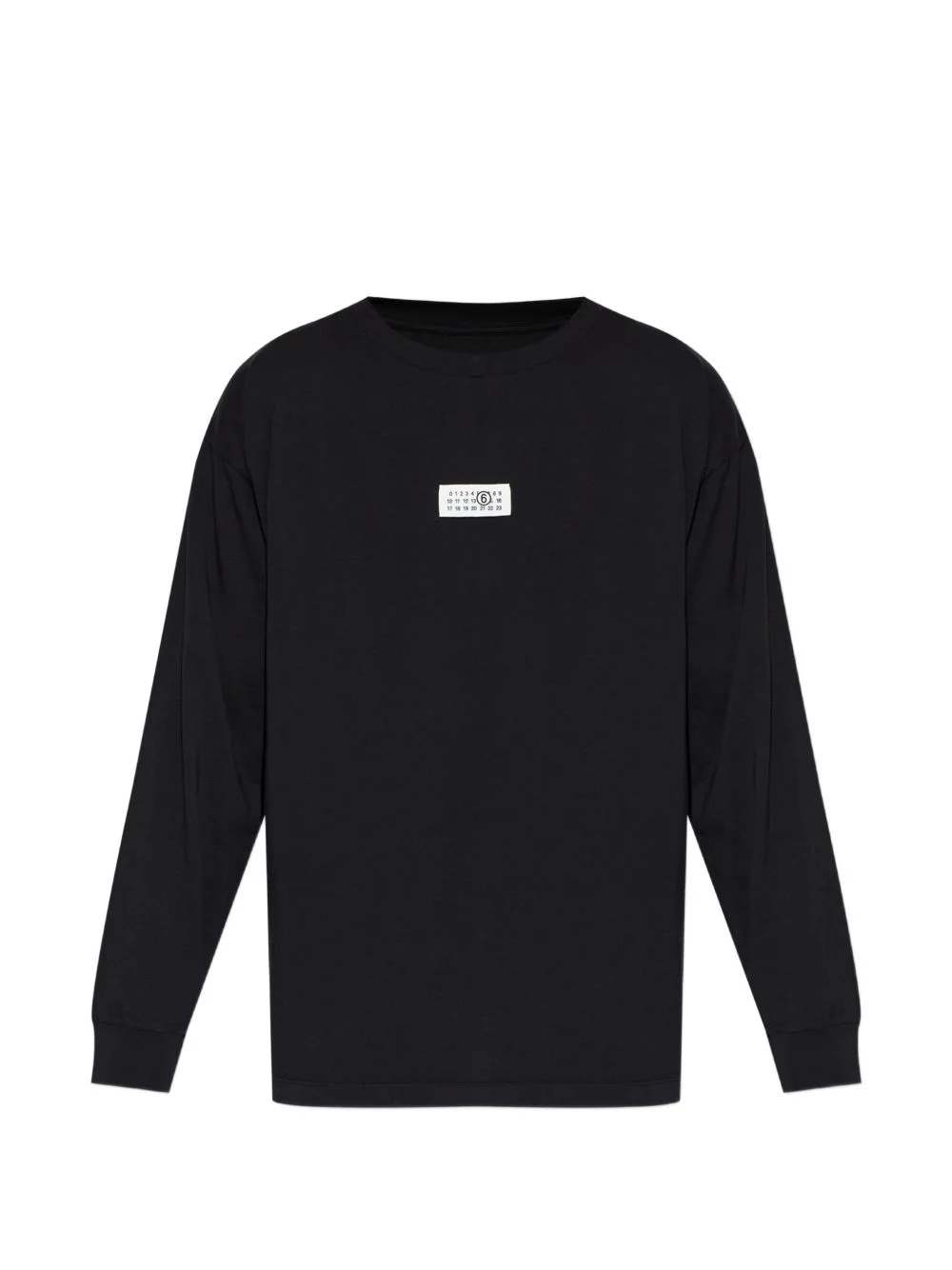 logo-patch long-sleeve T-shirt - 1
