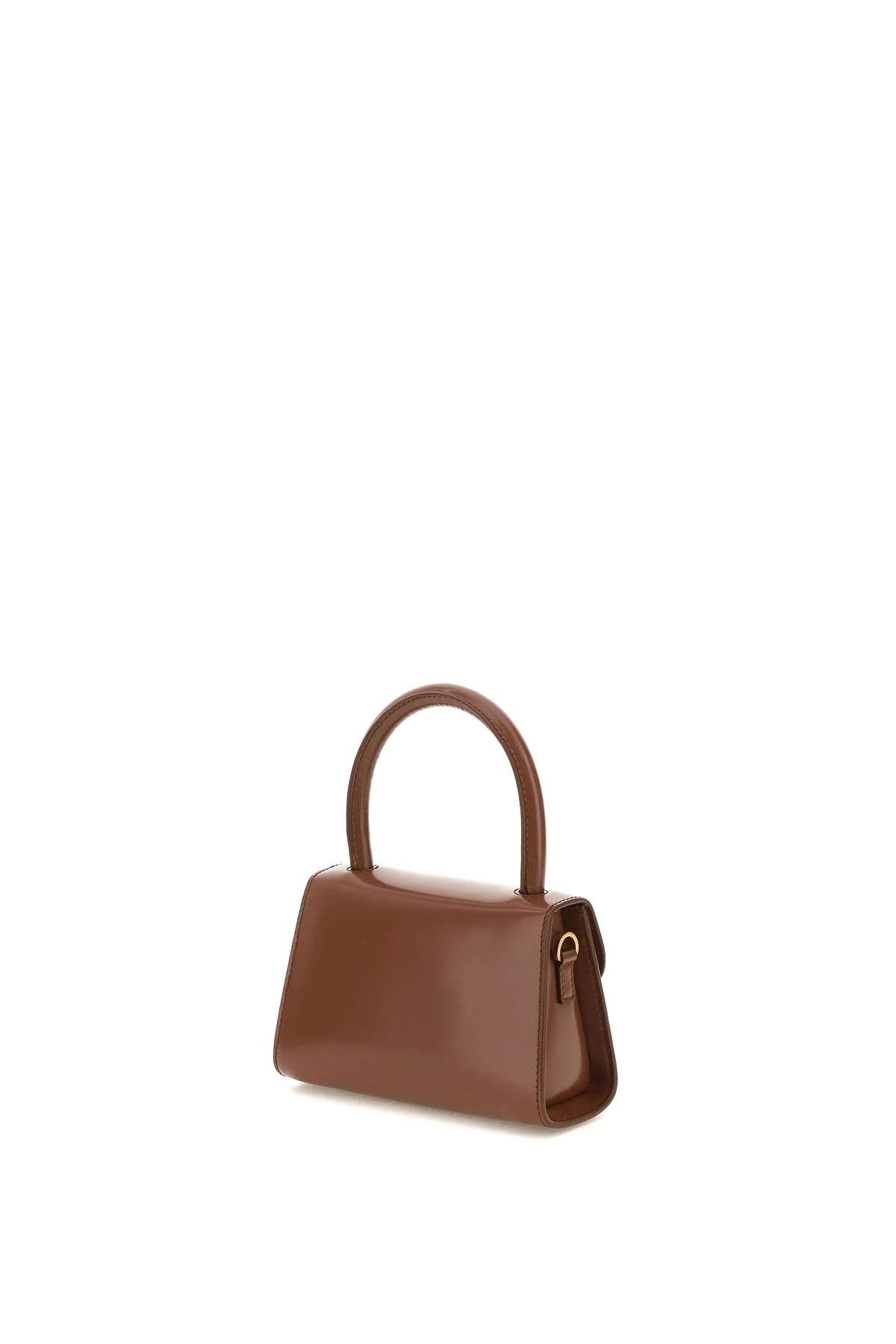 SEMI PATENT LEATHER MINI BAG - 2