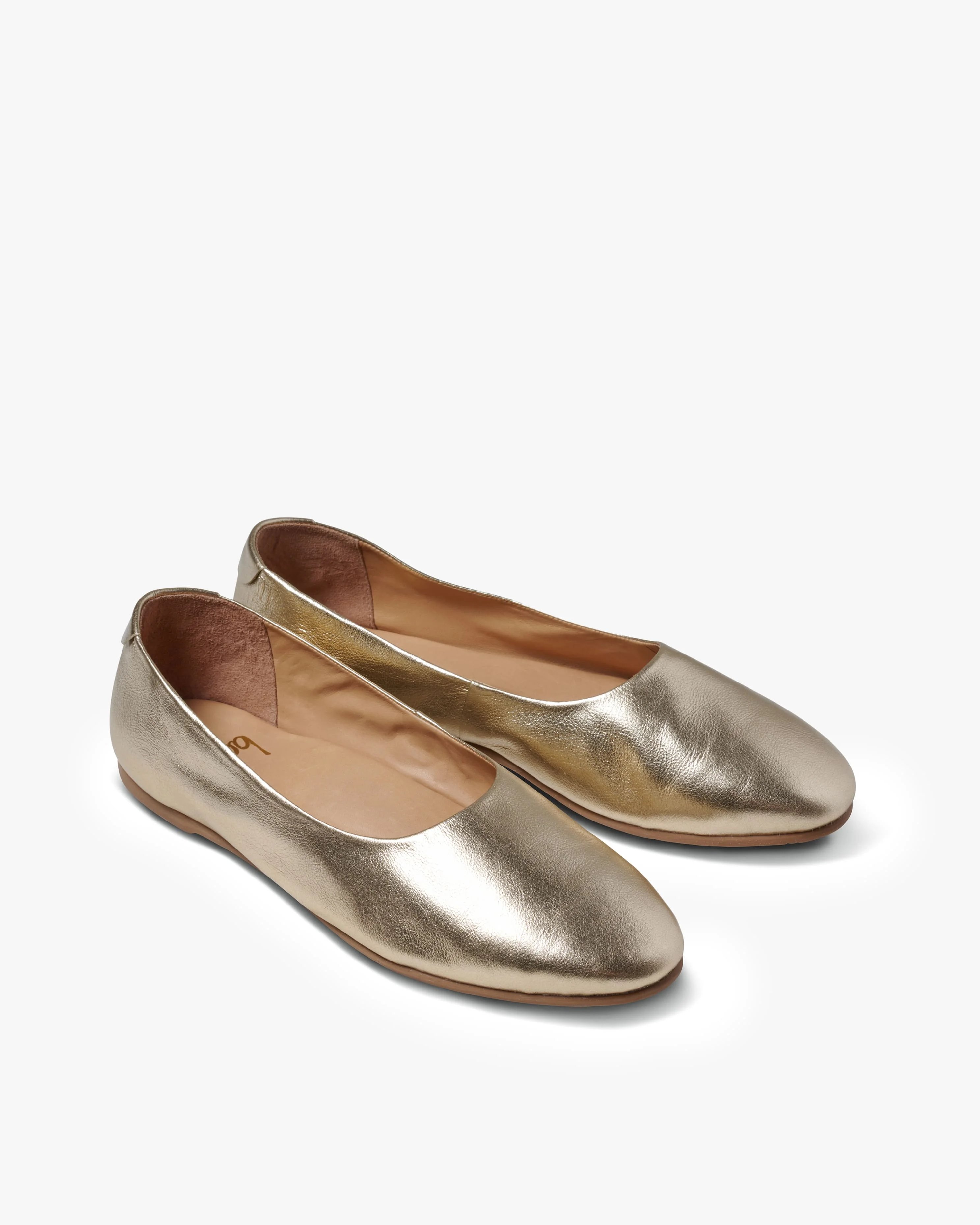 Swiftlet Leather Ballet Slipper - 1