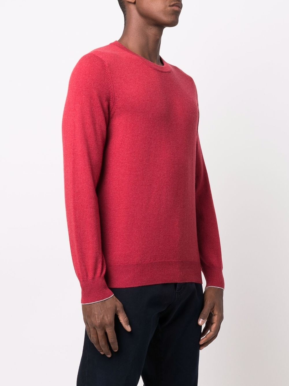 crewneck cashmere jumper - 6