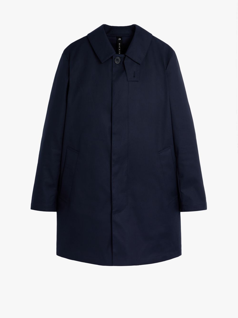 CAMBRIDGE NAVY RAINTEC COTTON SHORT COAT | GMC-100 - 5