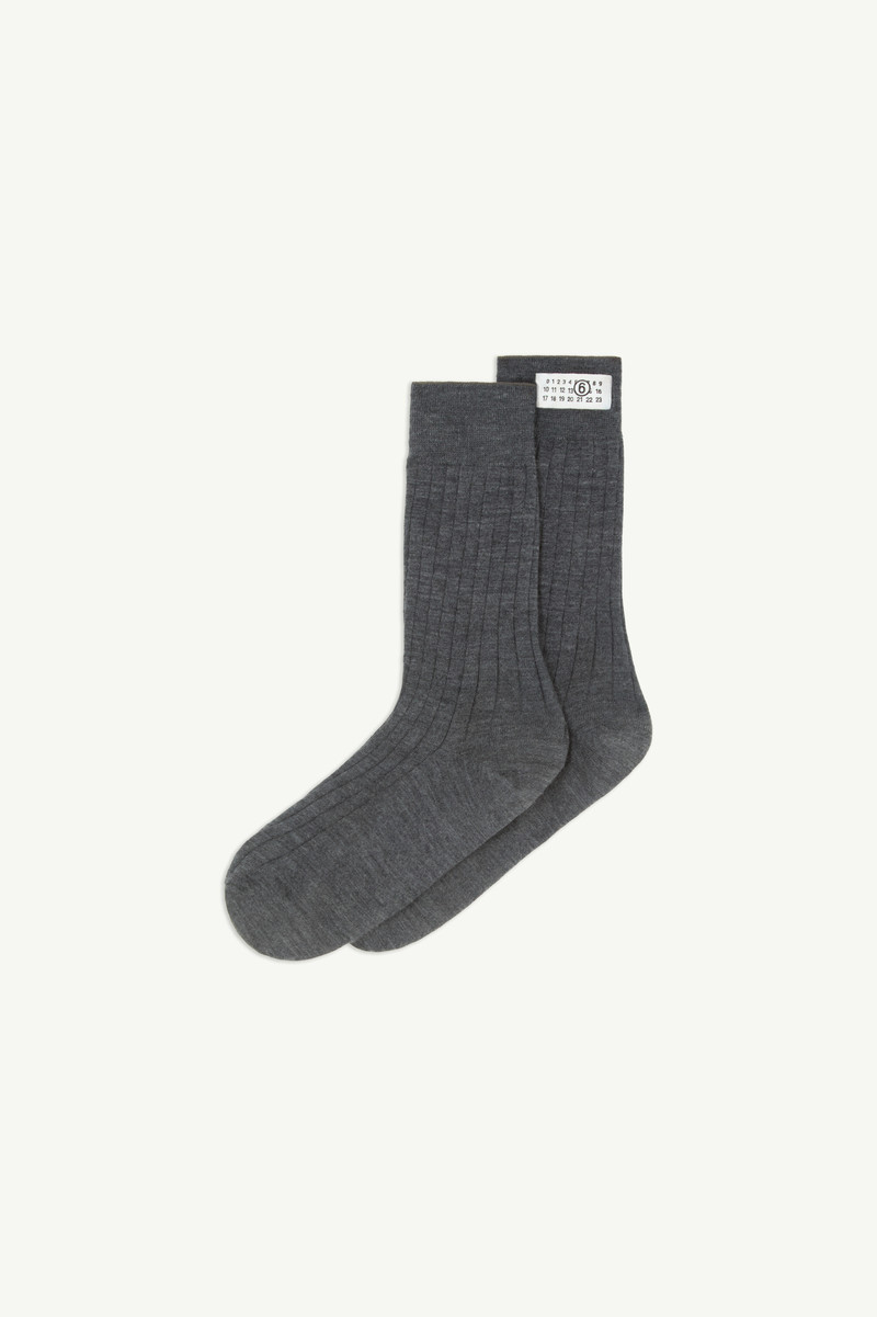 MM6 Maison Margiela Wool blend socks outlook