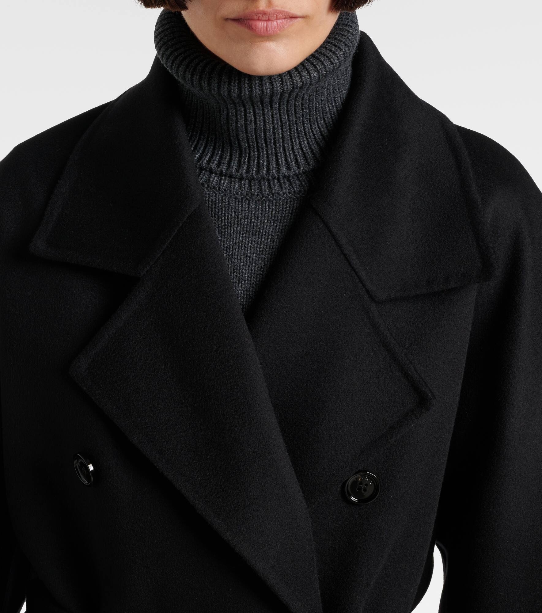 Wool and cashmere coat - 4