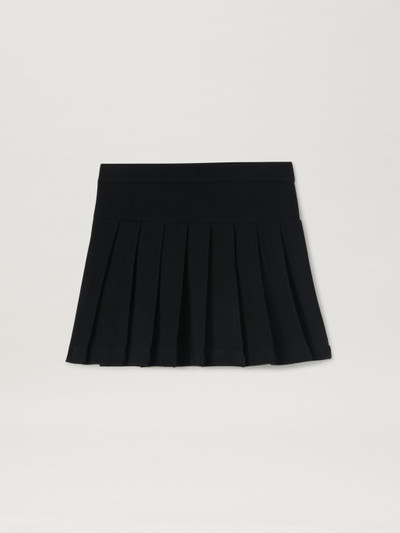 Palm Angels Monogram Pleated Skirt outlook