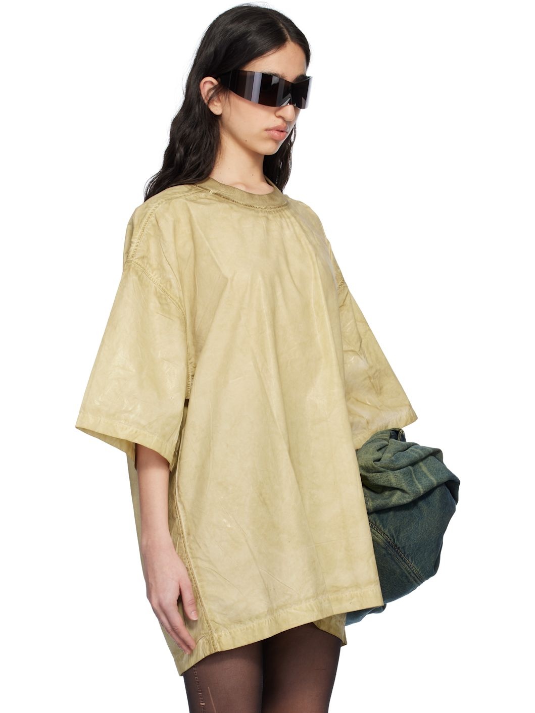 Beige Hollywood Tommy T-shirt - 2