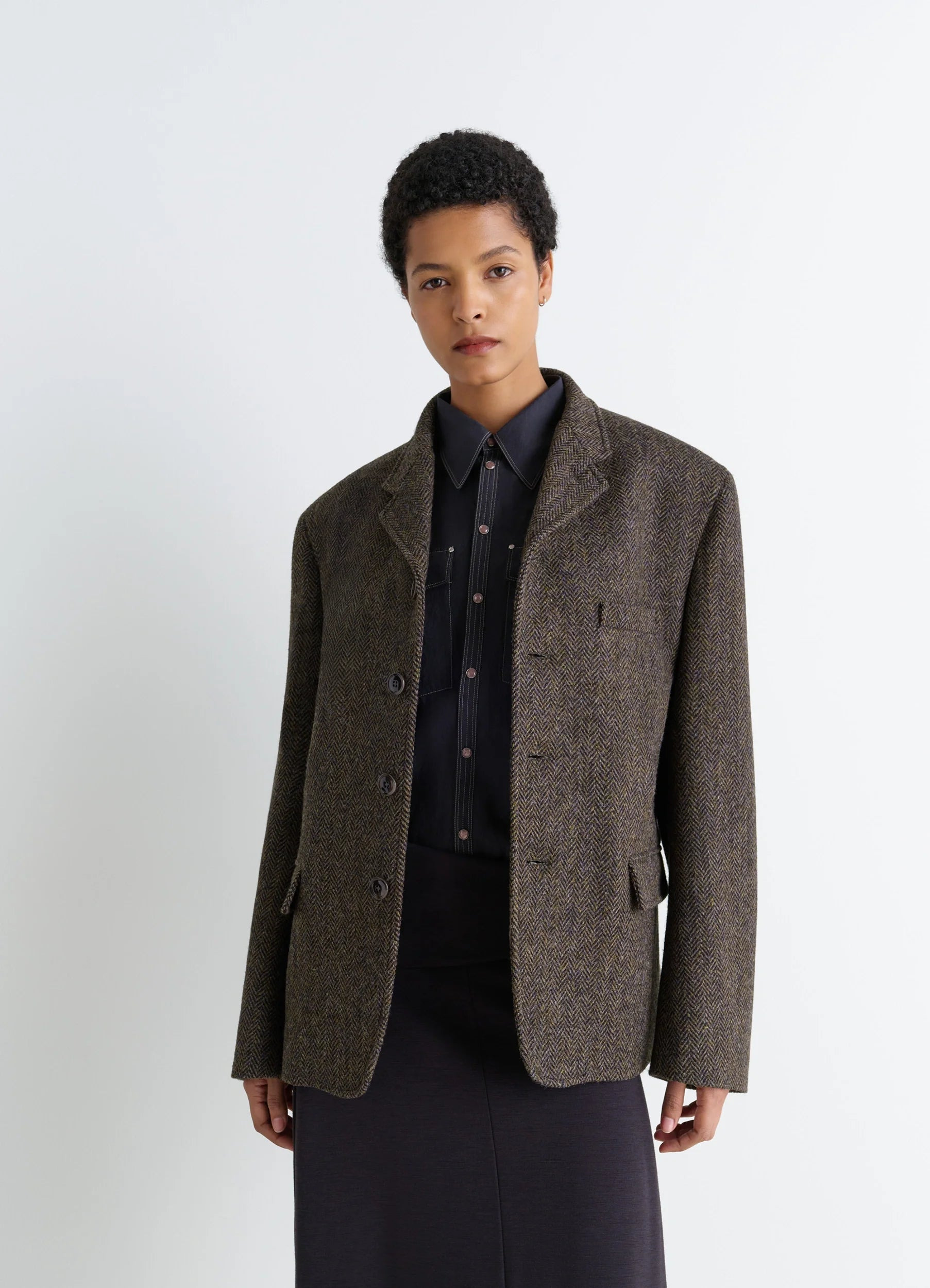 BOXY TAILORED JACKET - 4