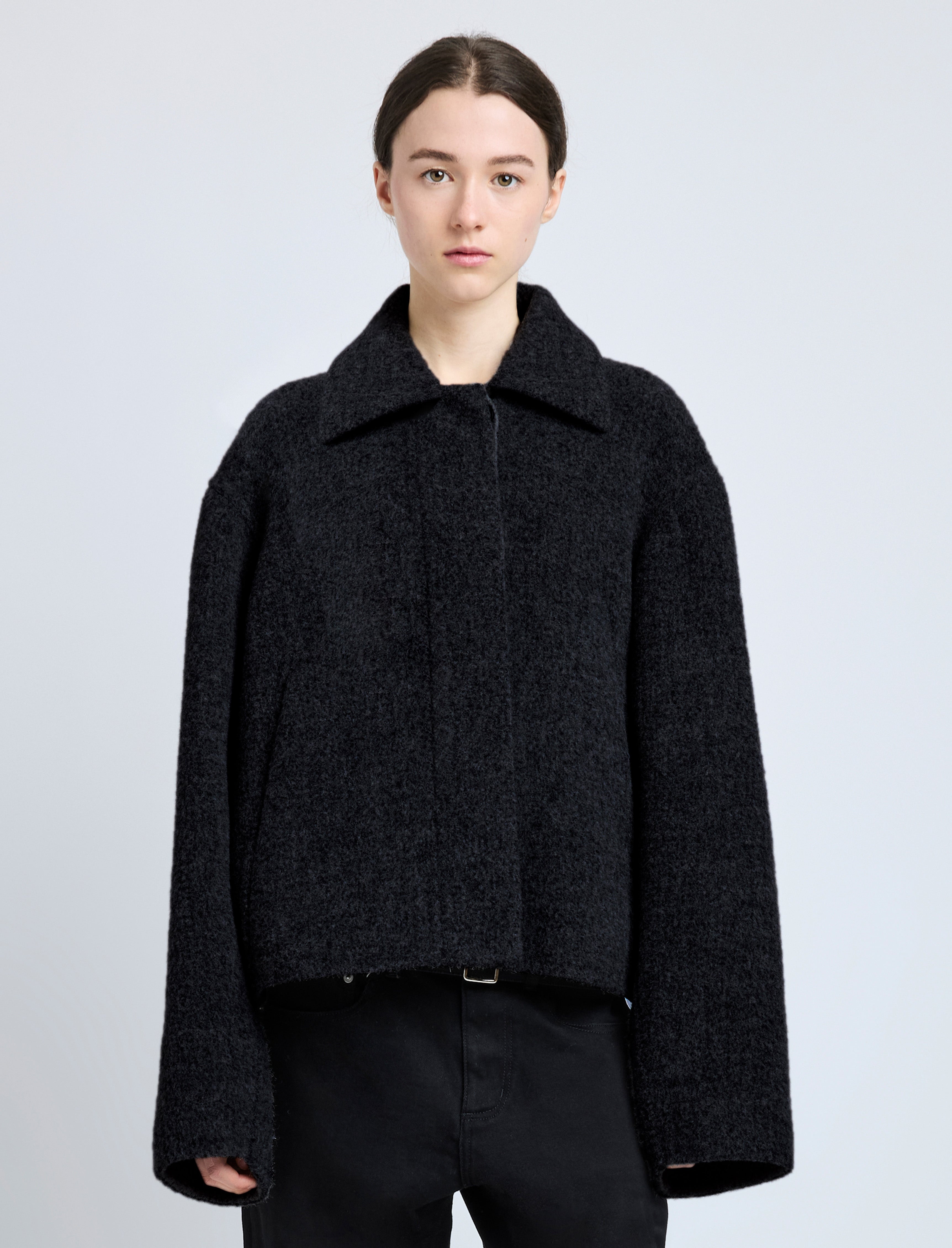 Darcy Jacket in Brushed Wool Cashmere - 2