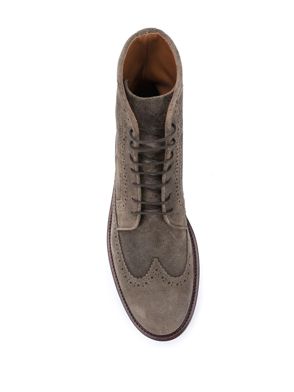 perforated desert boots - 4