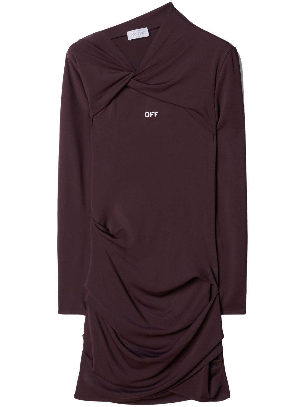 Off Stamp twist-detail minidress - 1