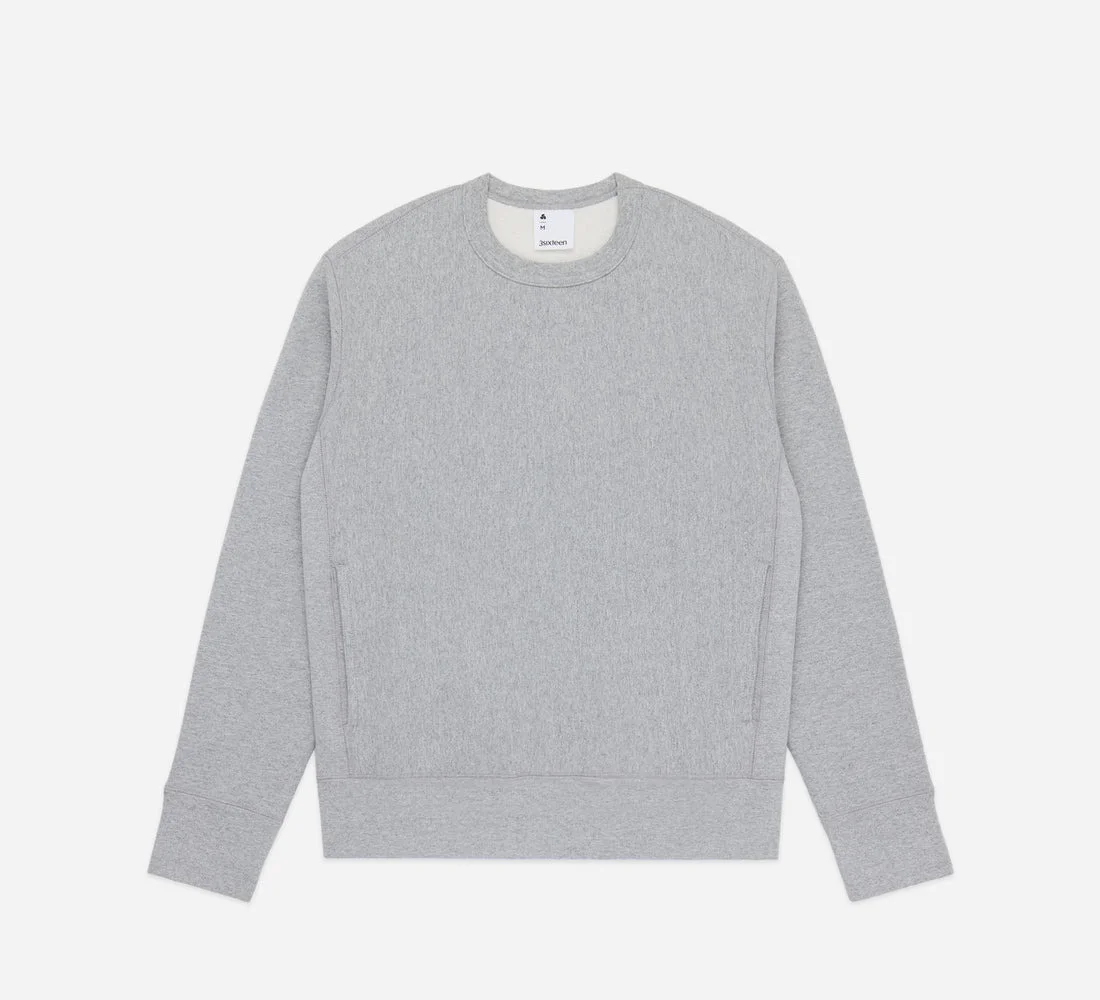 Heavyweight Crewneck - Grey - 1