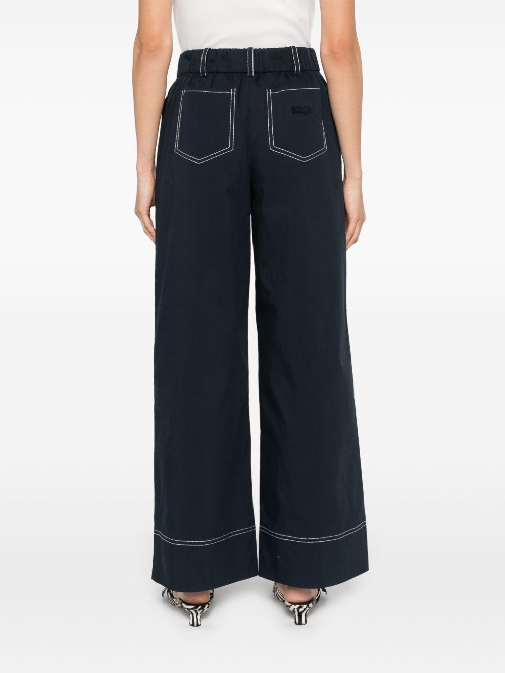 wide-leg trousers - 4