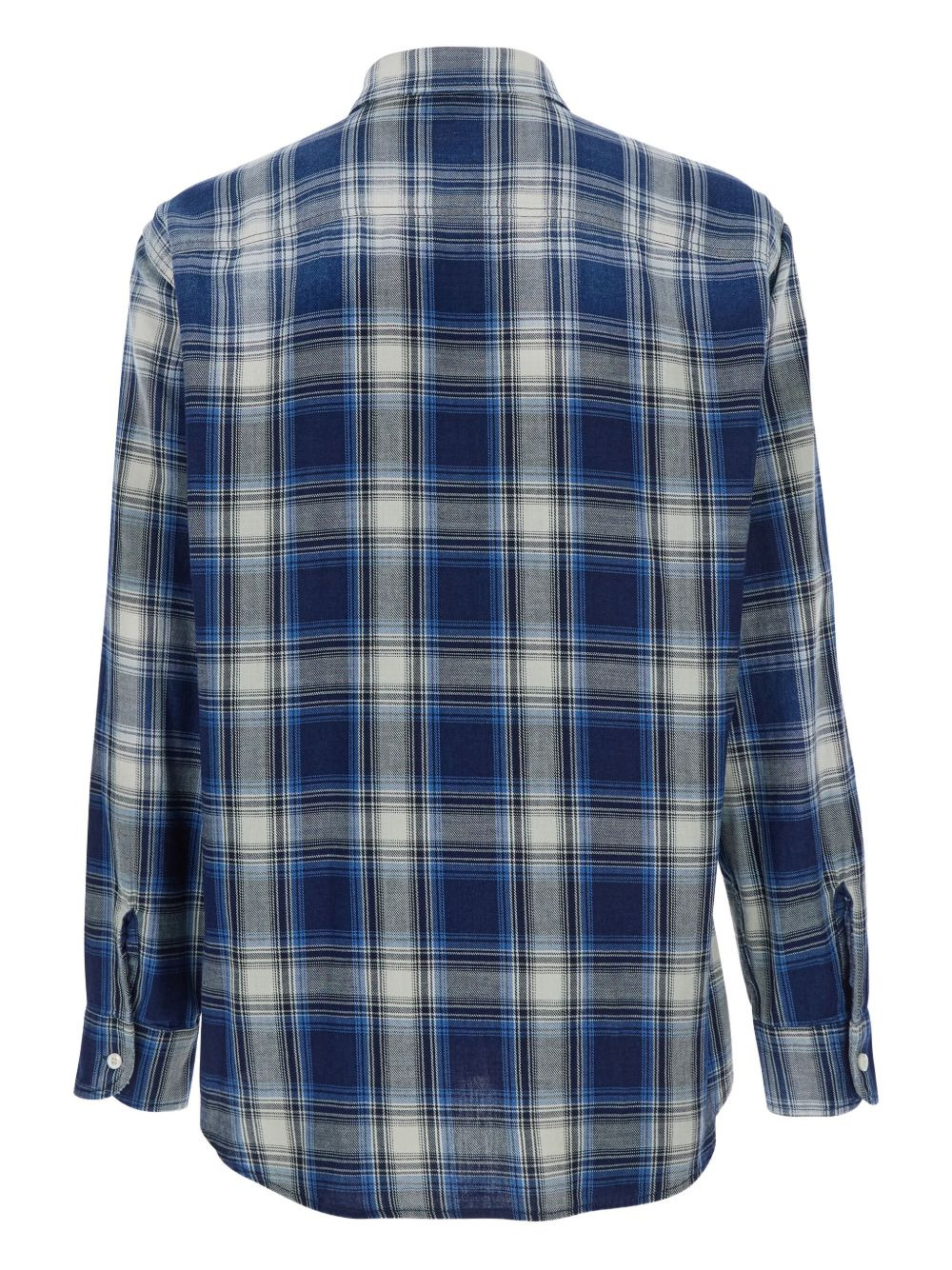 checked pocket shirt - 2