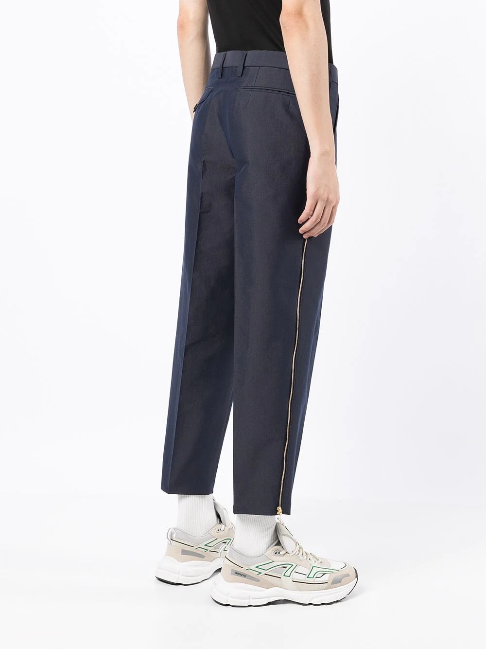 tapered tailored trousers - 4