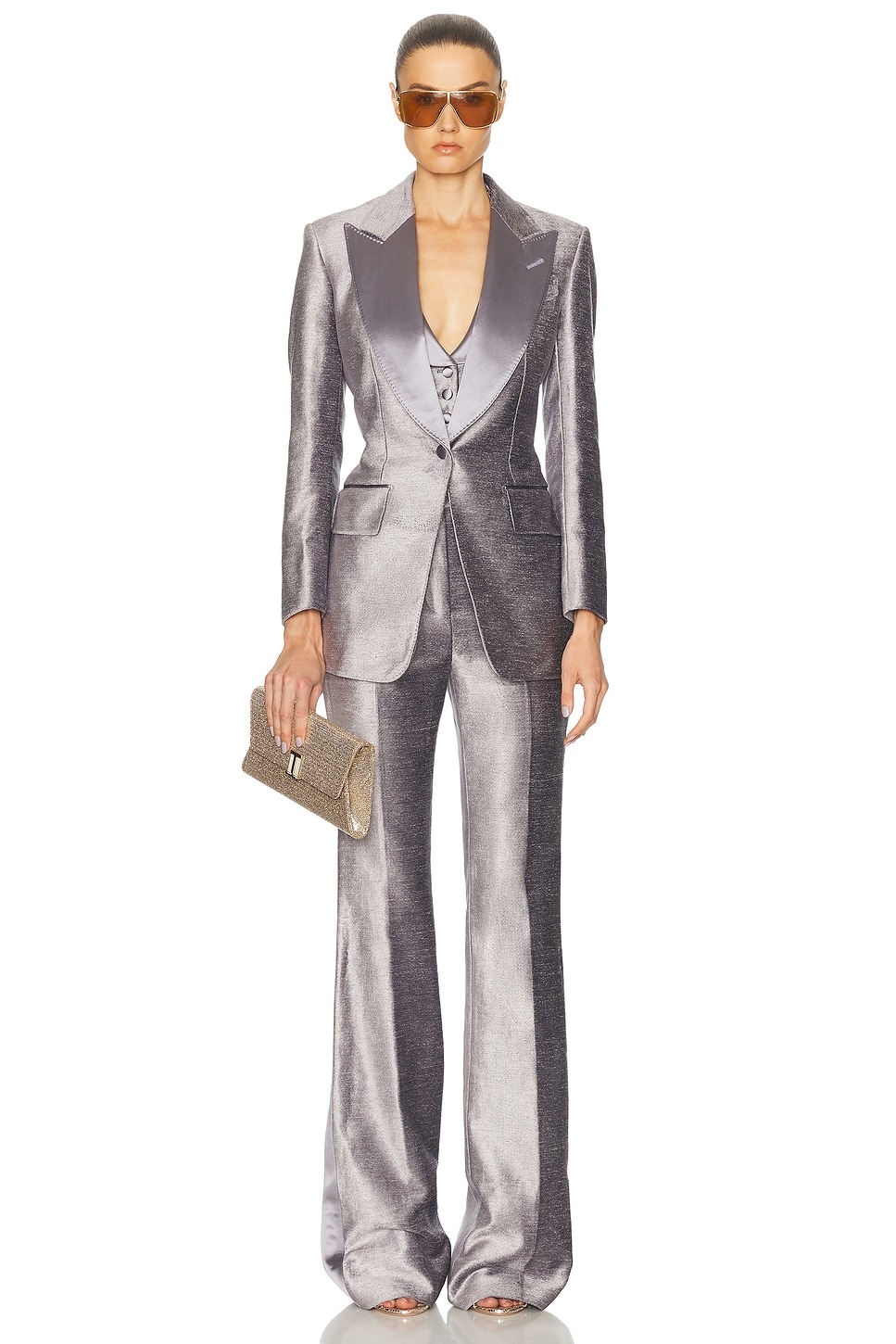 Racerback Tuxedo Waistcoat - 4