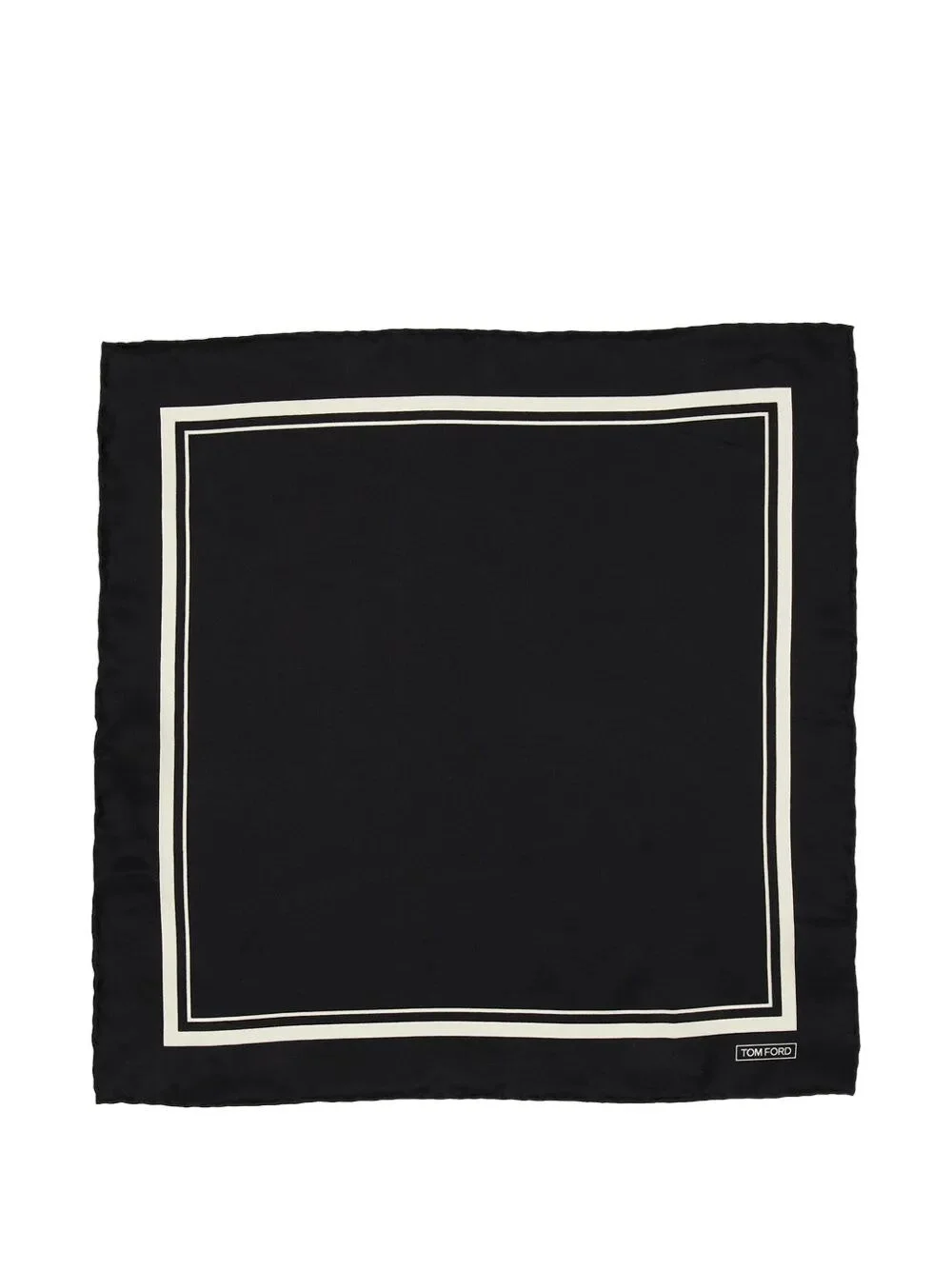 POCKET SQUARE TONAL FRAME IN SILK - 1