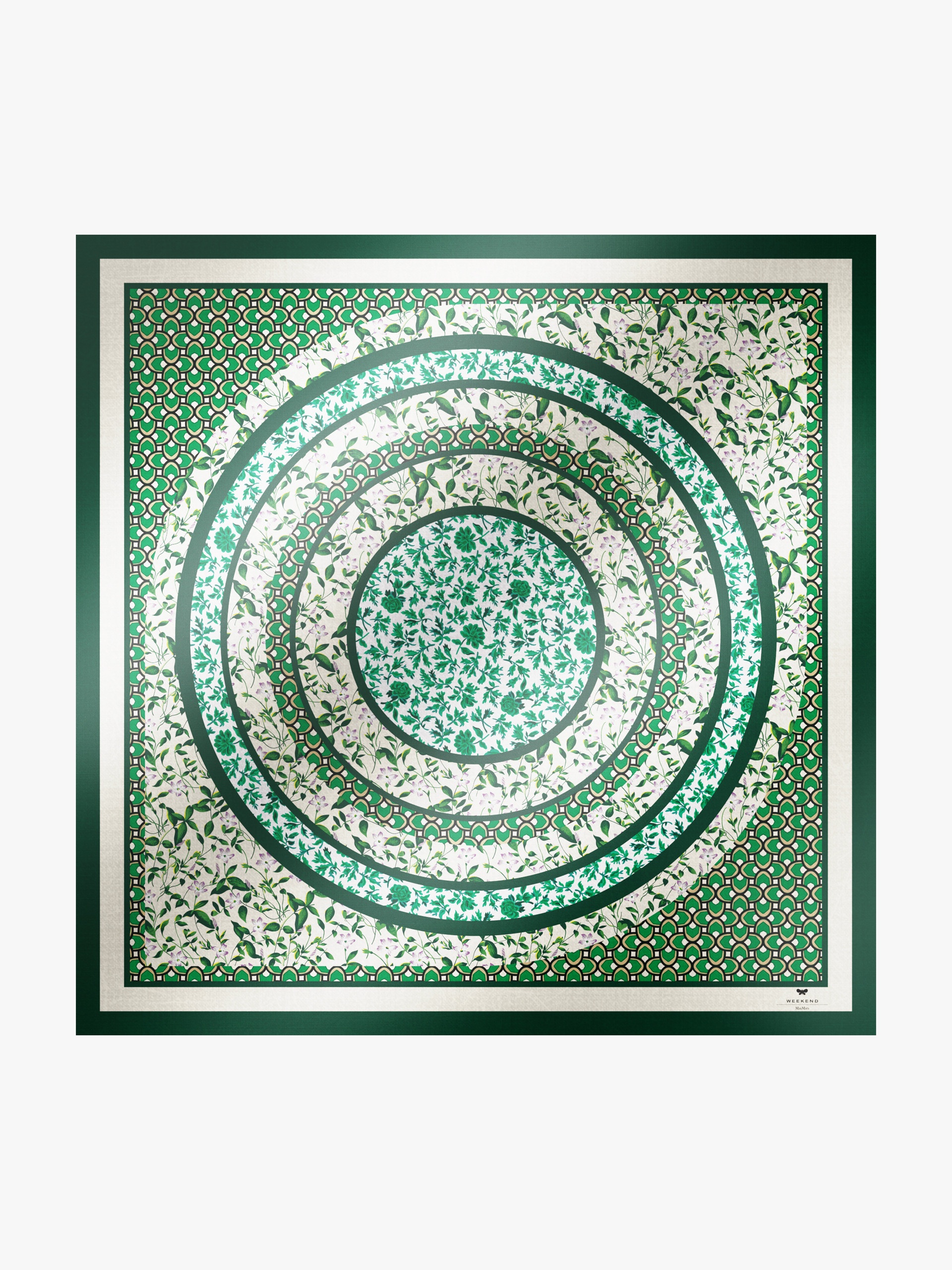 SARONG Modal and printed silk shawl - 1