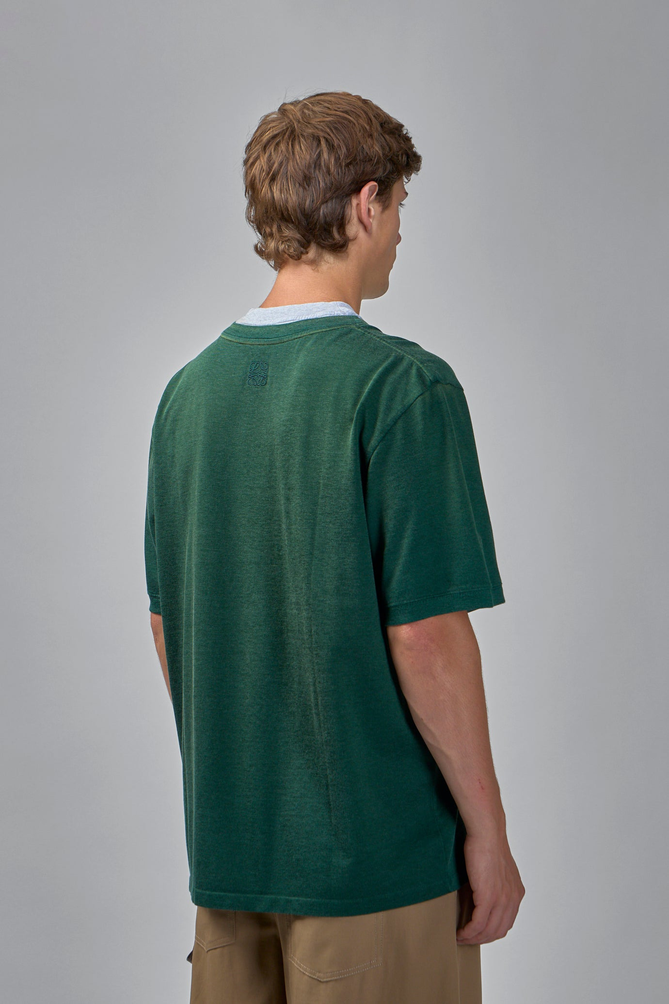 Loose Fit T-Shirt in Cotton Blend - 4