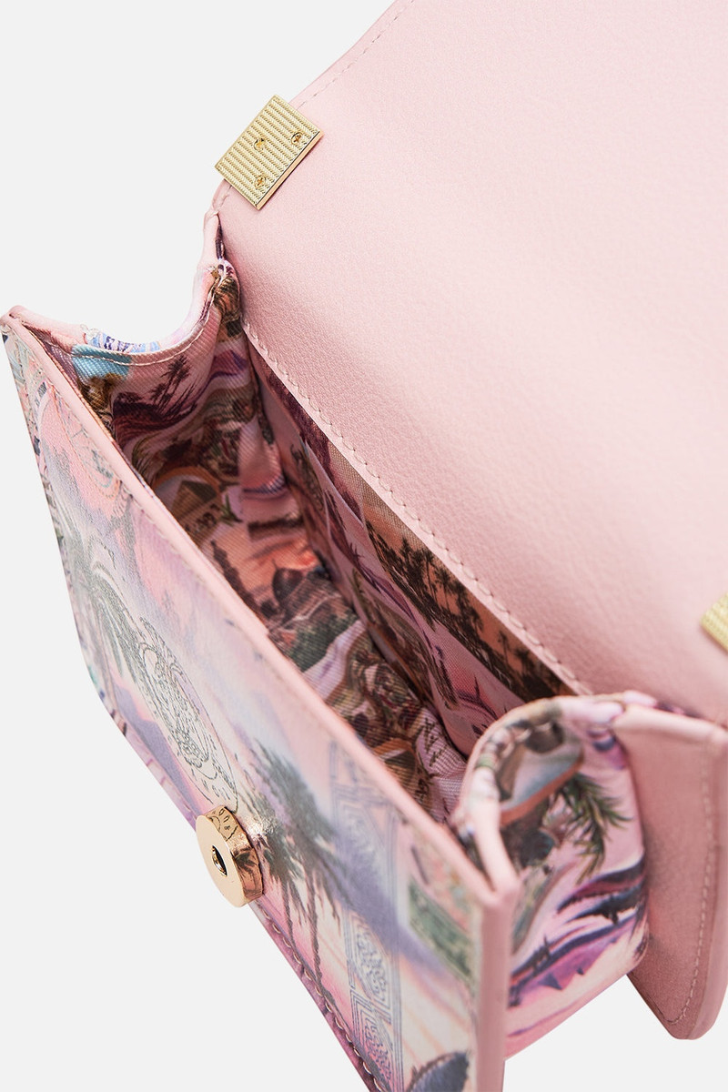 MINI CROSSBODY BOX BAG WITH CHAIN 5