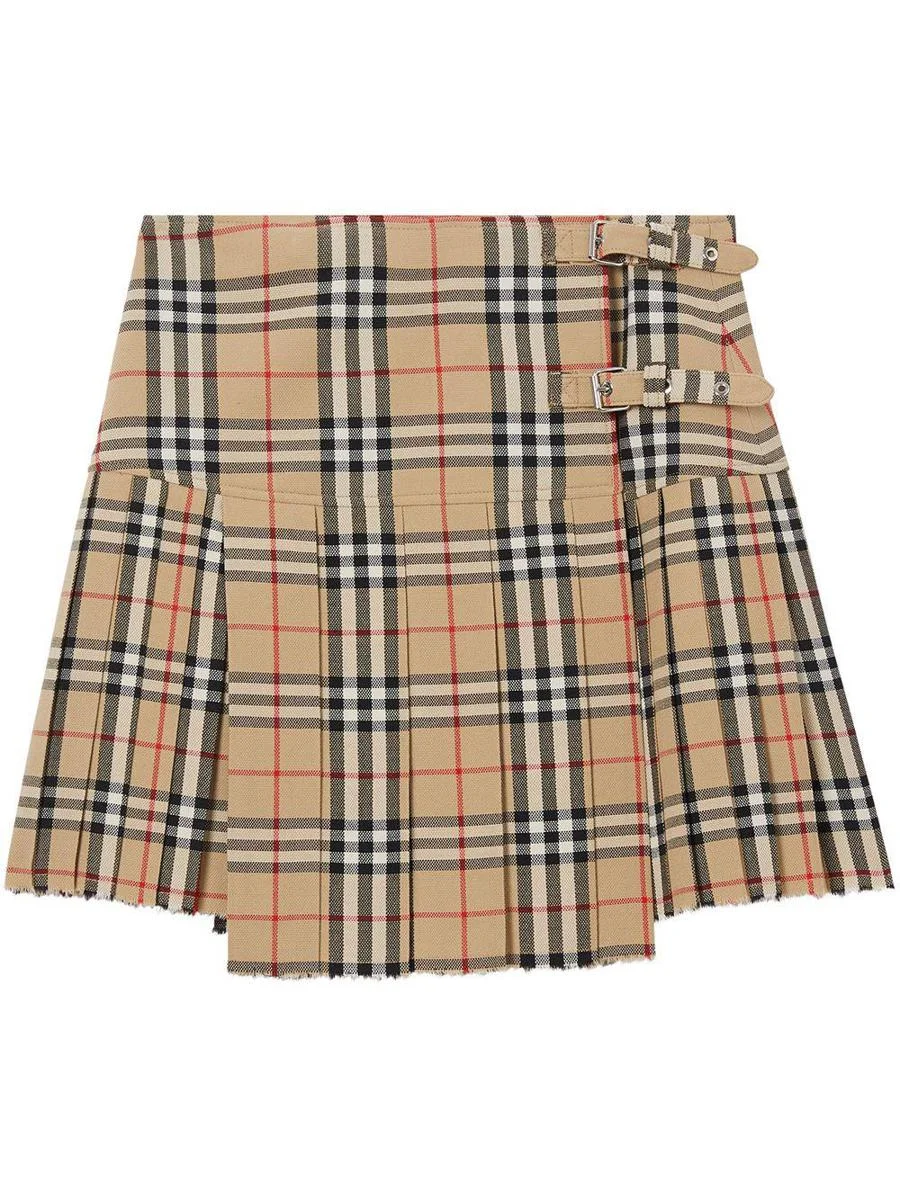 Burberry Vintage Check Kilt - 1