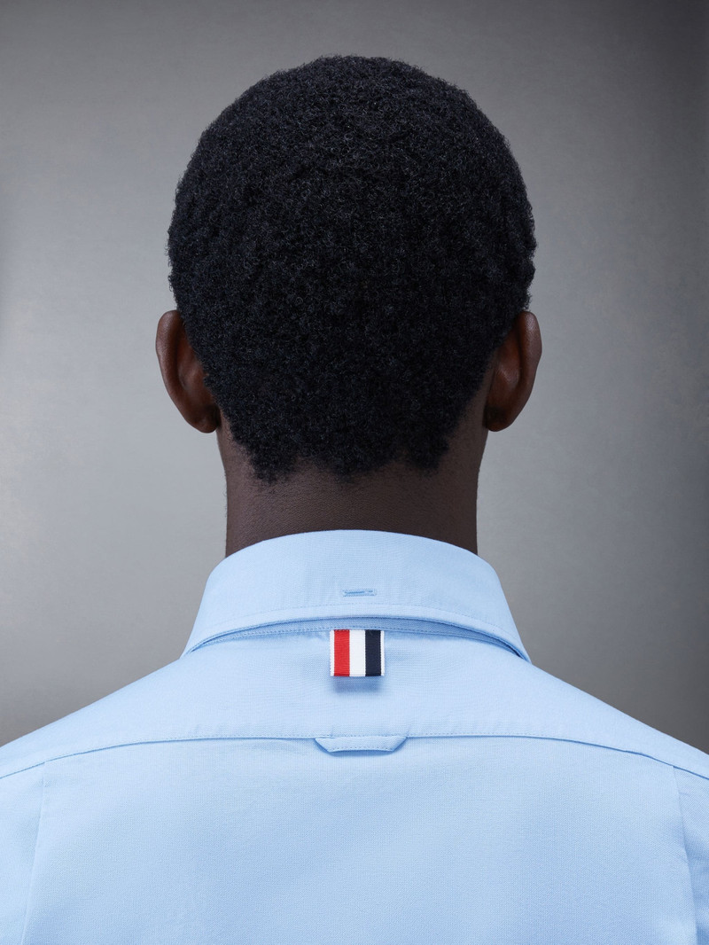 Oxford 4-Bar Cropped Shirt 6