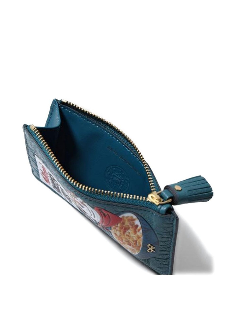 Anya Hindmarch tassel-detail zip wallet outlook