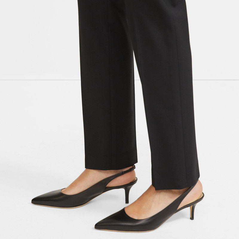 Theory City Slingback in Leather outlook