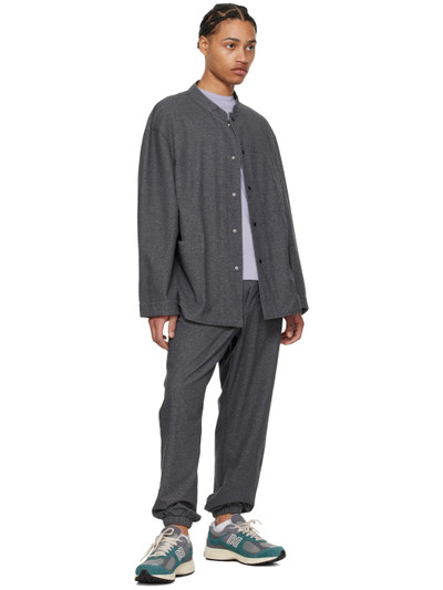 Nanamica Gray Drawstring Trousers outlook