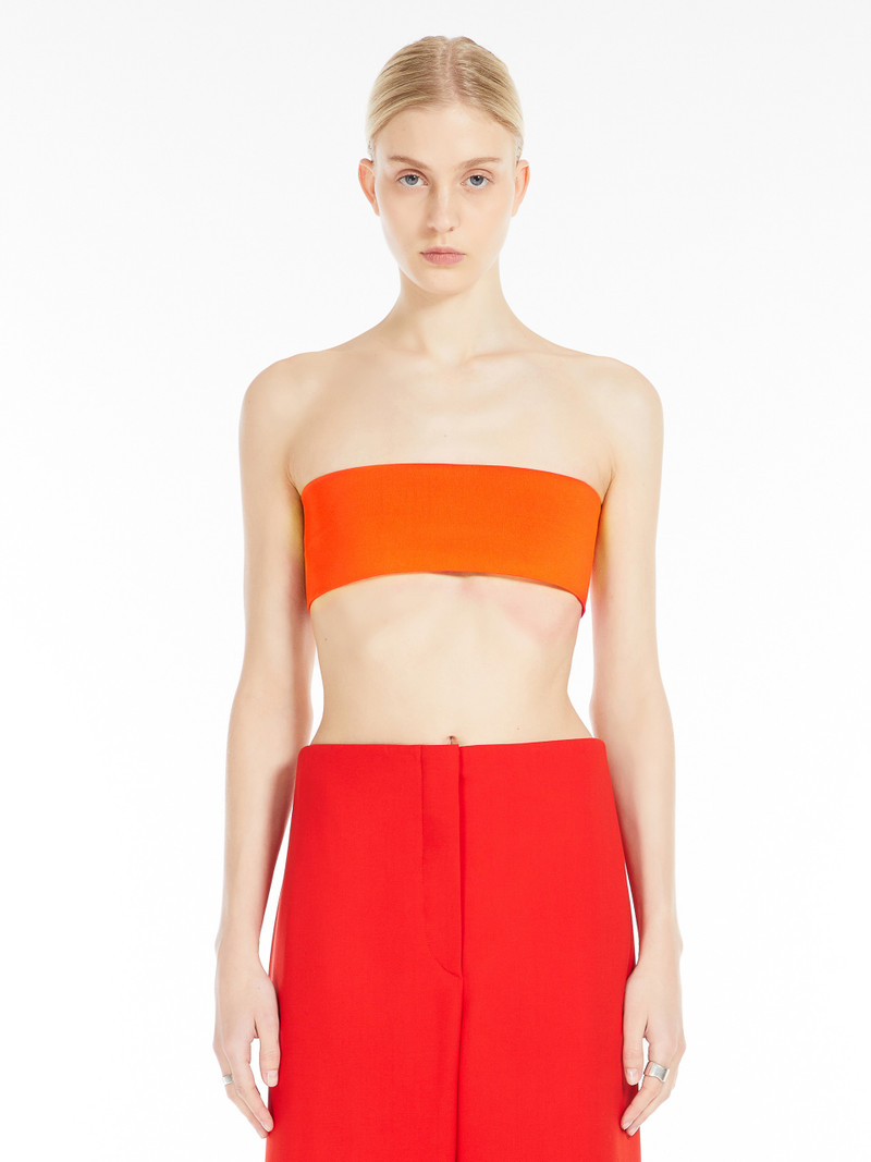 Sportmax FRETTY Bandeau bra - RUNWAY outlook