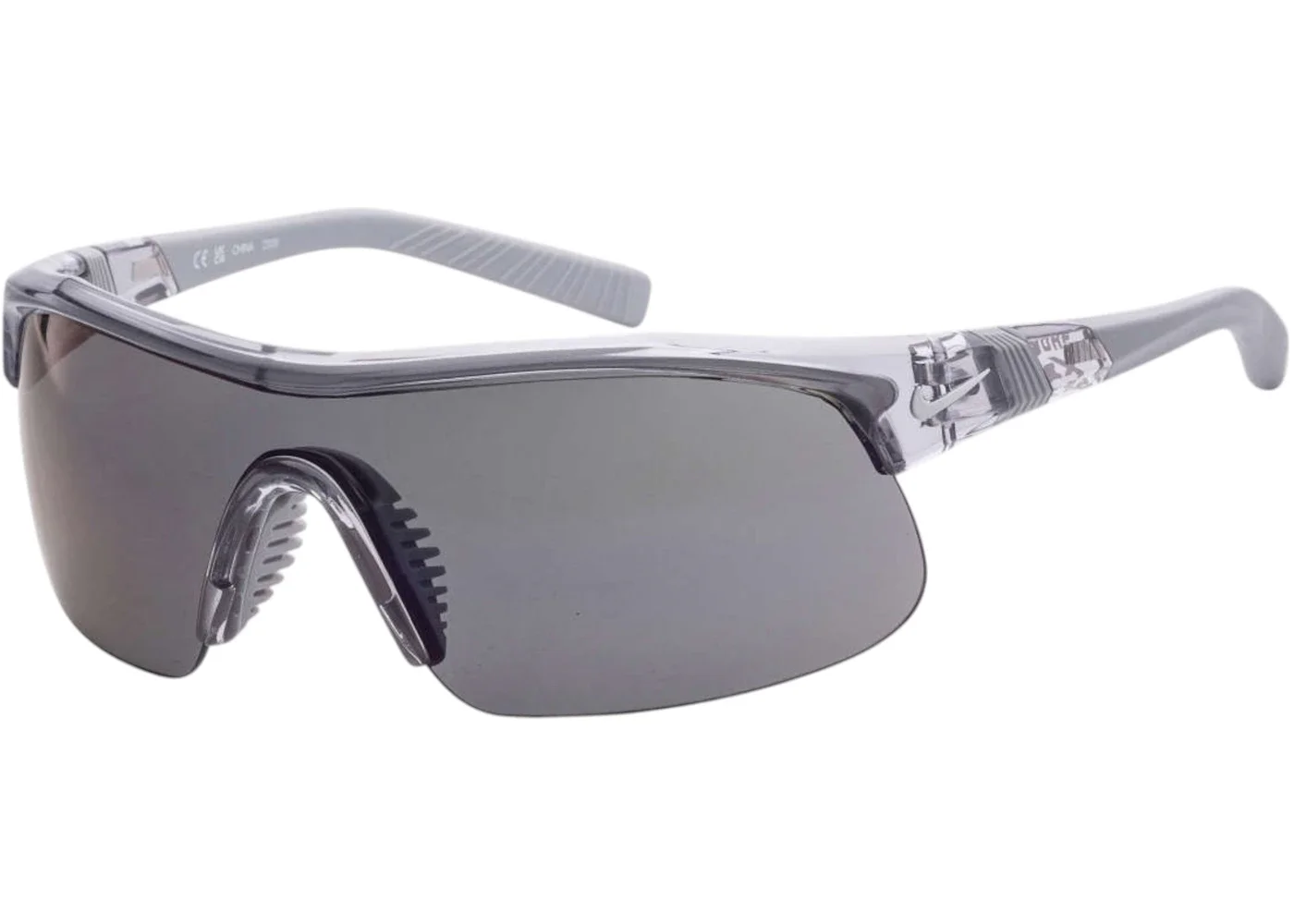 Nike Show X1 Sunglasses Wolf Grey/Grey/Blue Mirror - 1