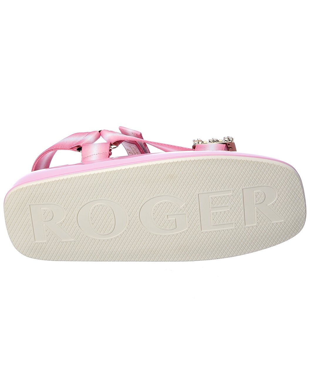 Roger Vivier Trekky Strass Buckle Sandal - 4