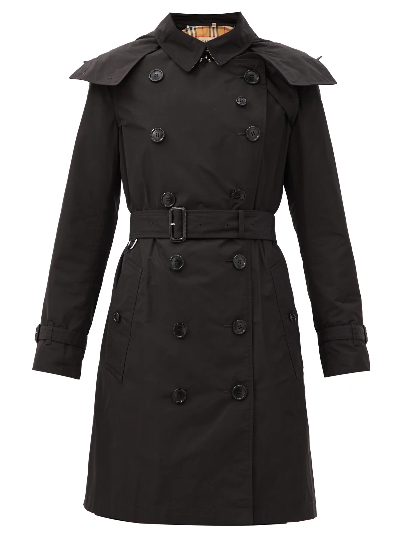 Kensington taffeta trench coat - 1