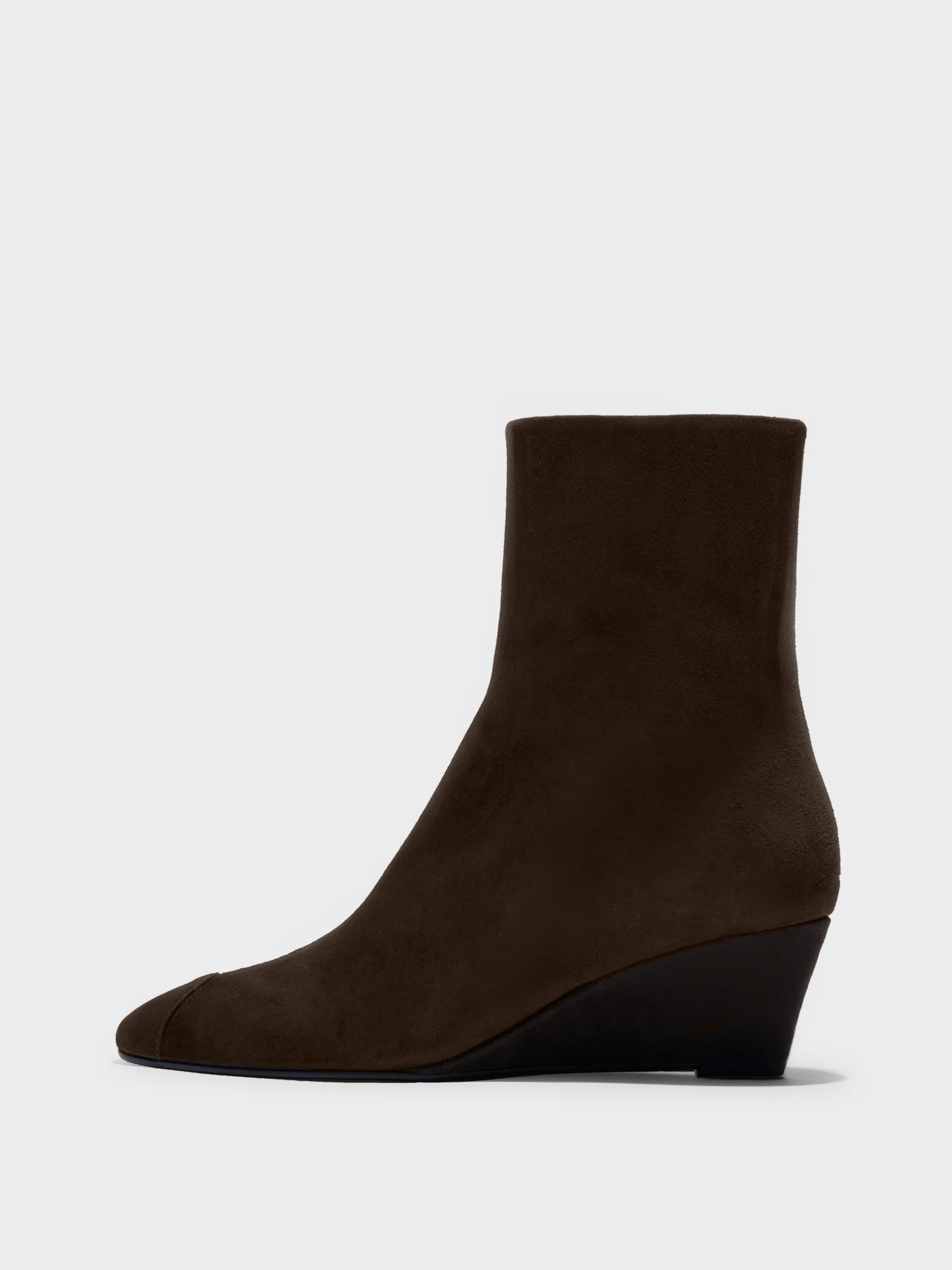 Mia Leather Ankle Boots - 1