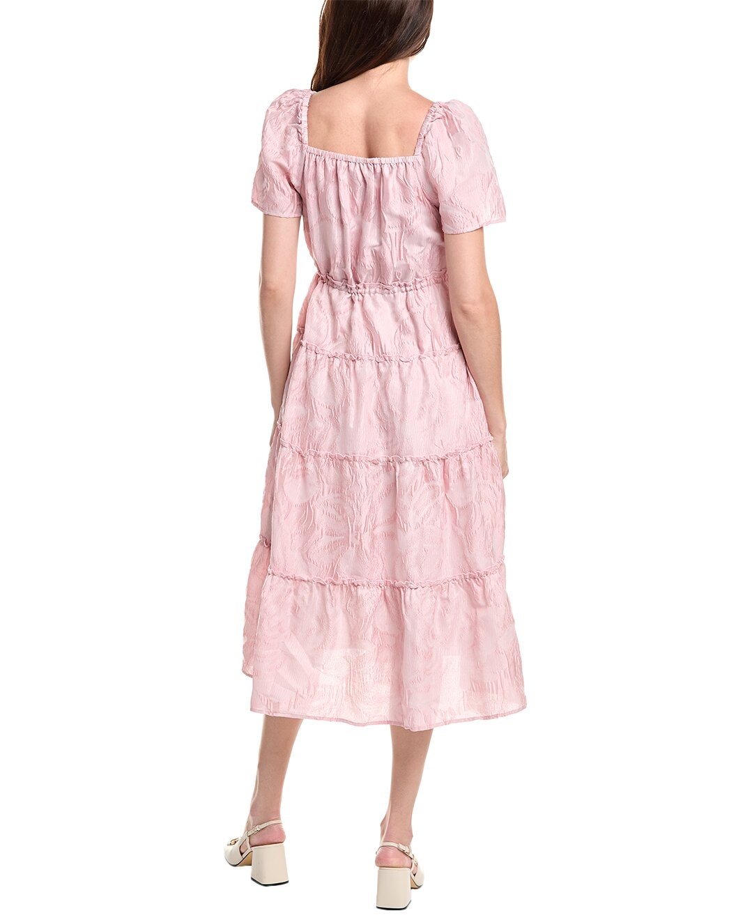 GANNI Cloque Midi Dress - 2