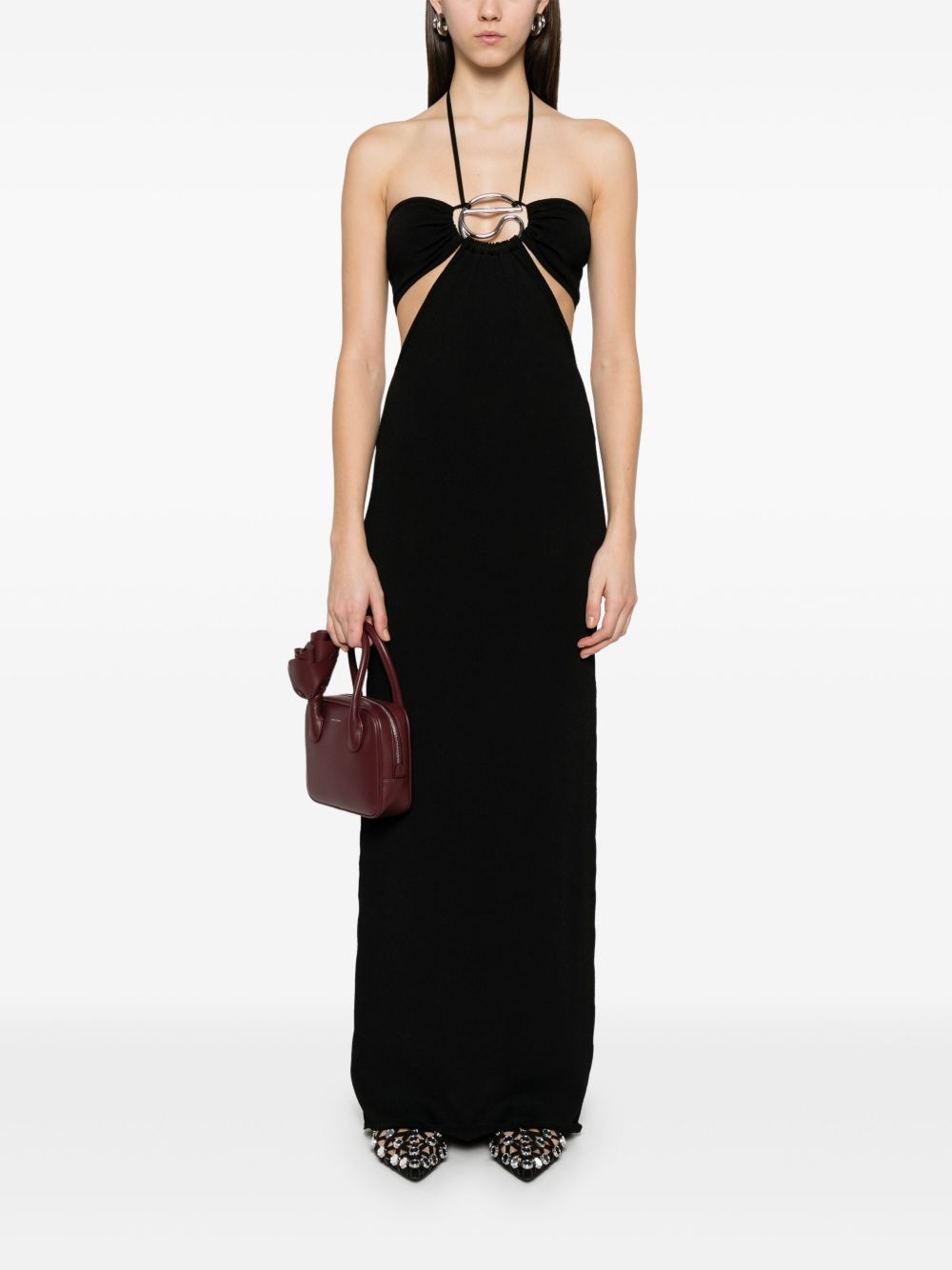 knitted maxi dress - 2