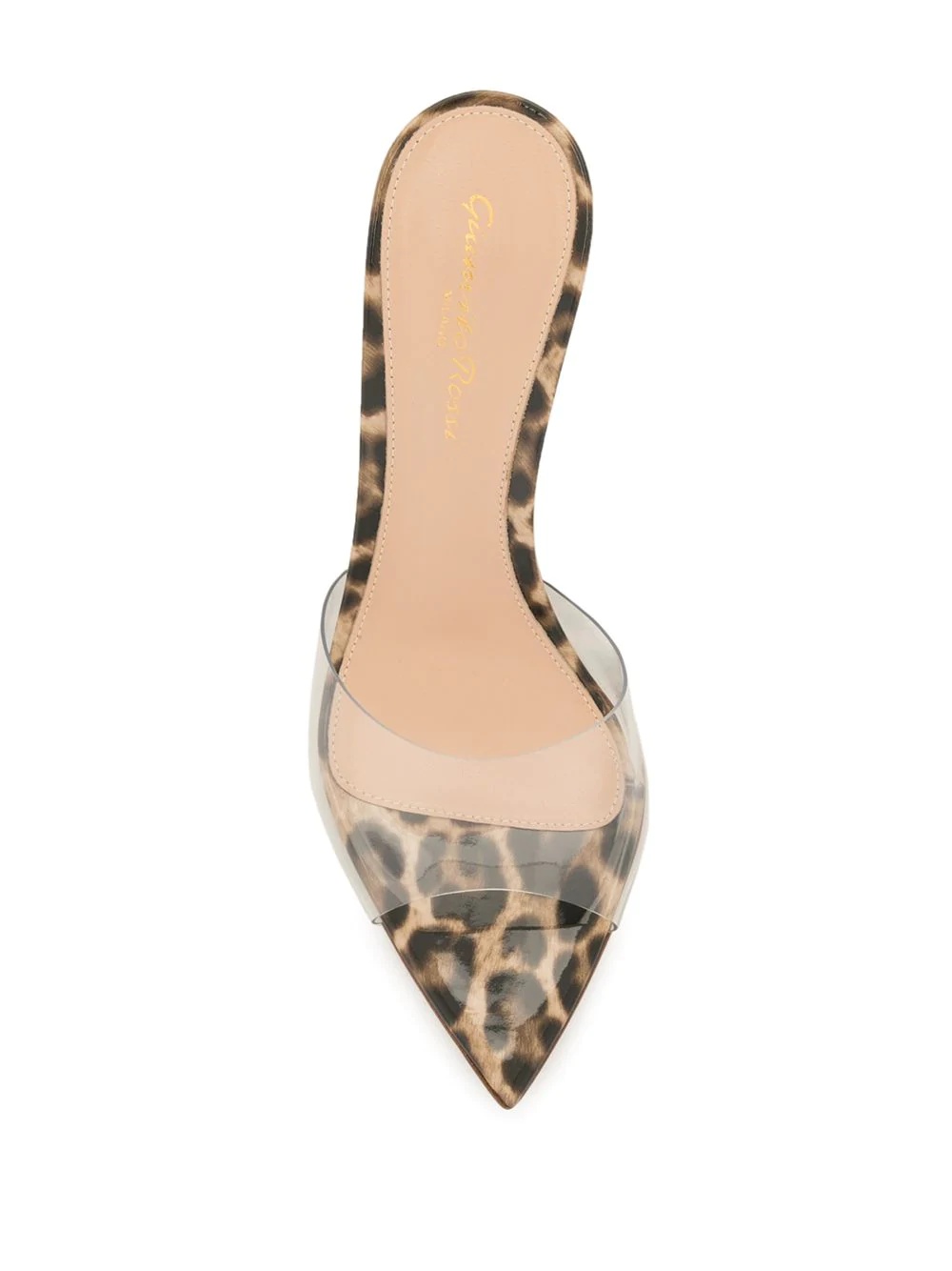 Elle 85mm animal-print mules - 4