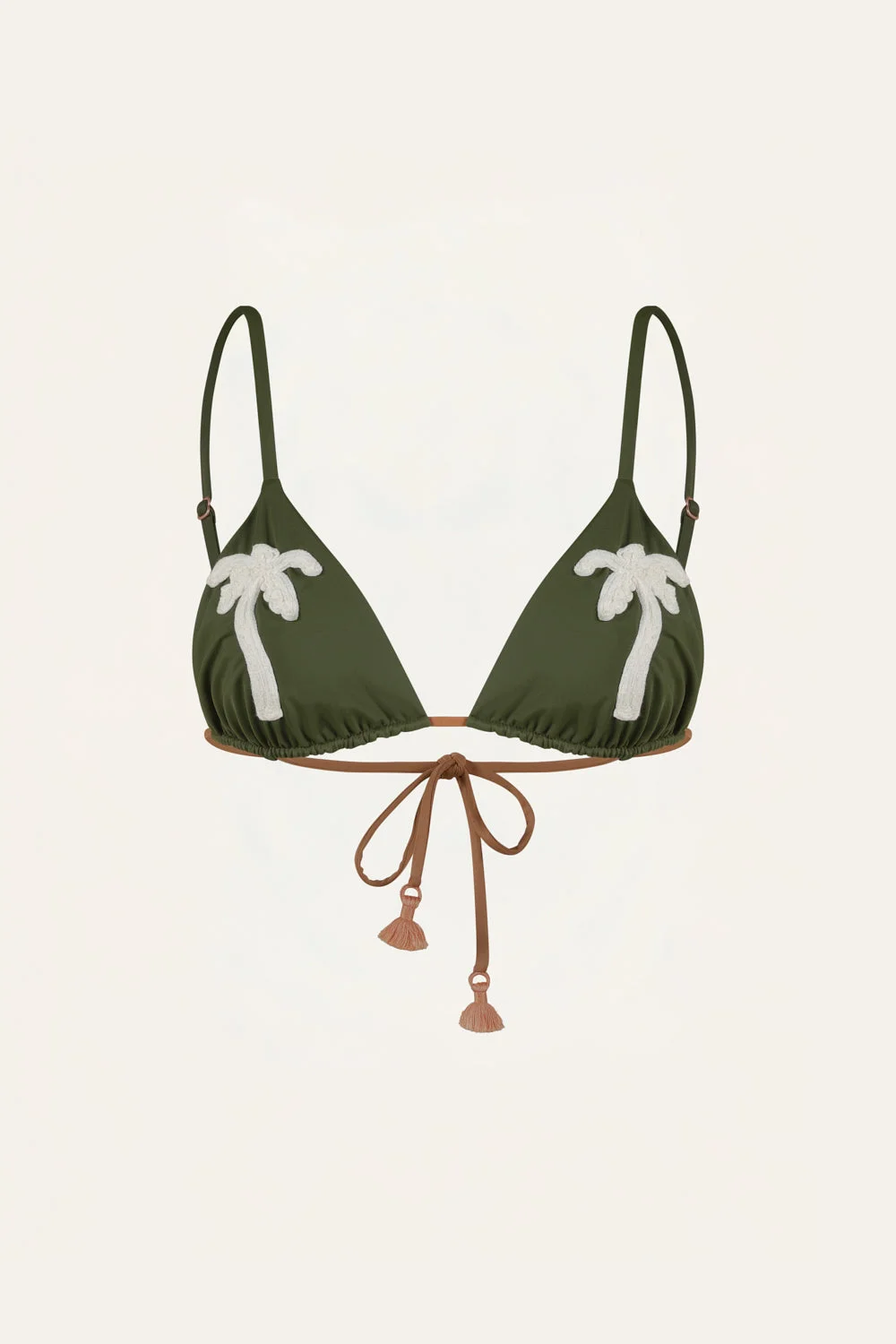 Palms At Sunrise Bikini Top - 1