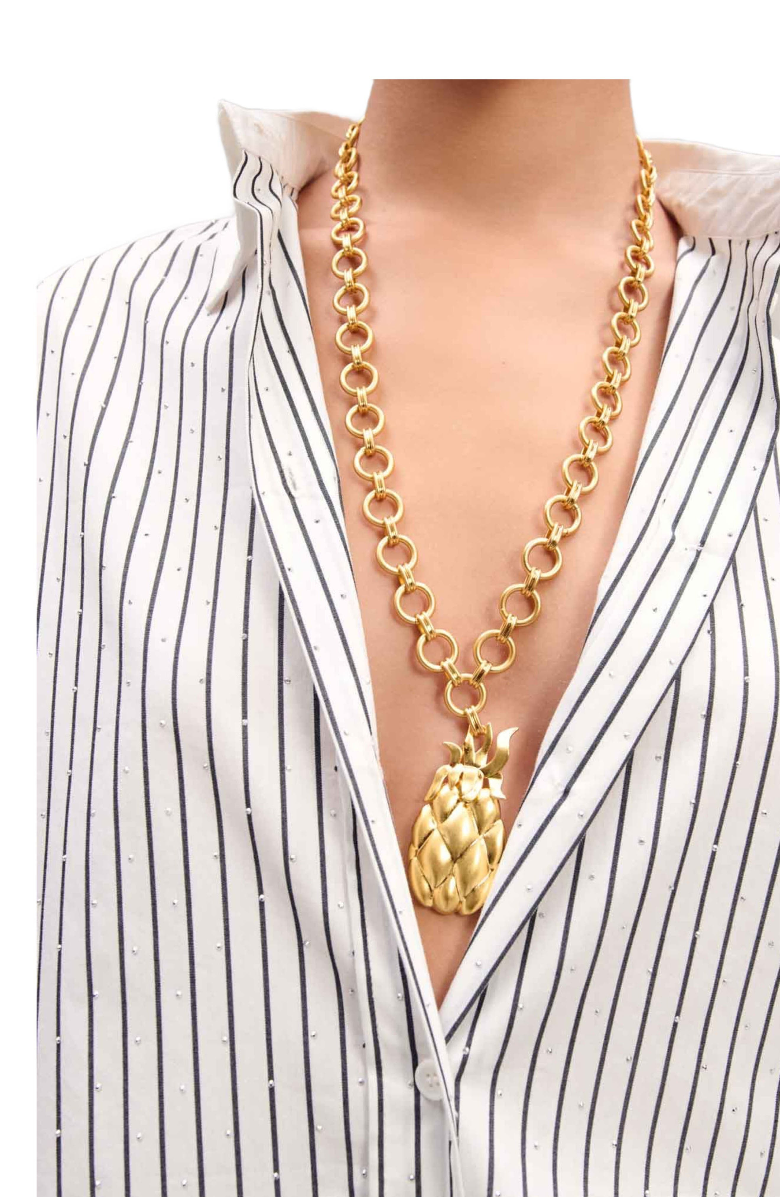 maje Rhinestone striped shirt in Black /White Stripes at Nordstrom - 7