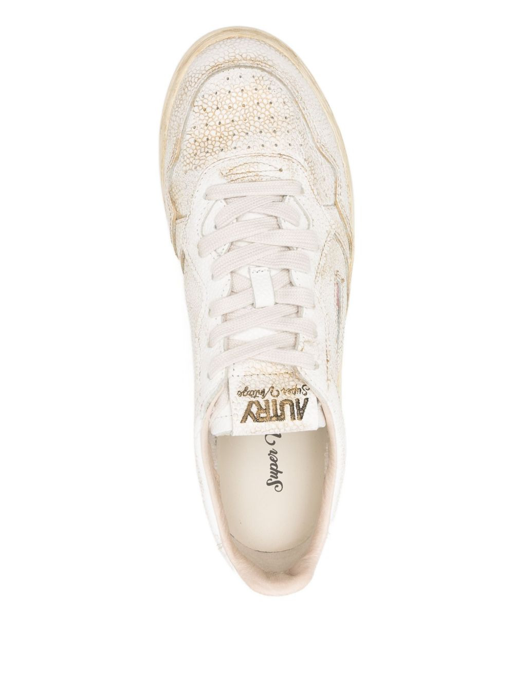 leather sneakers - 4