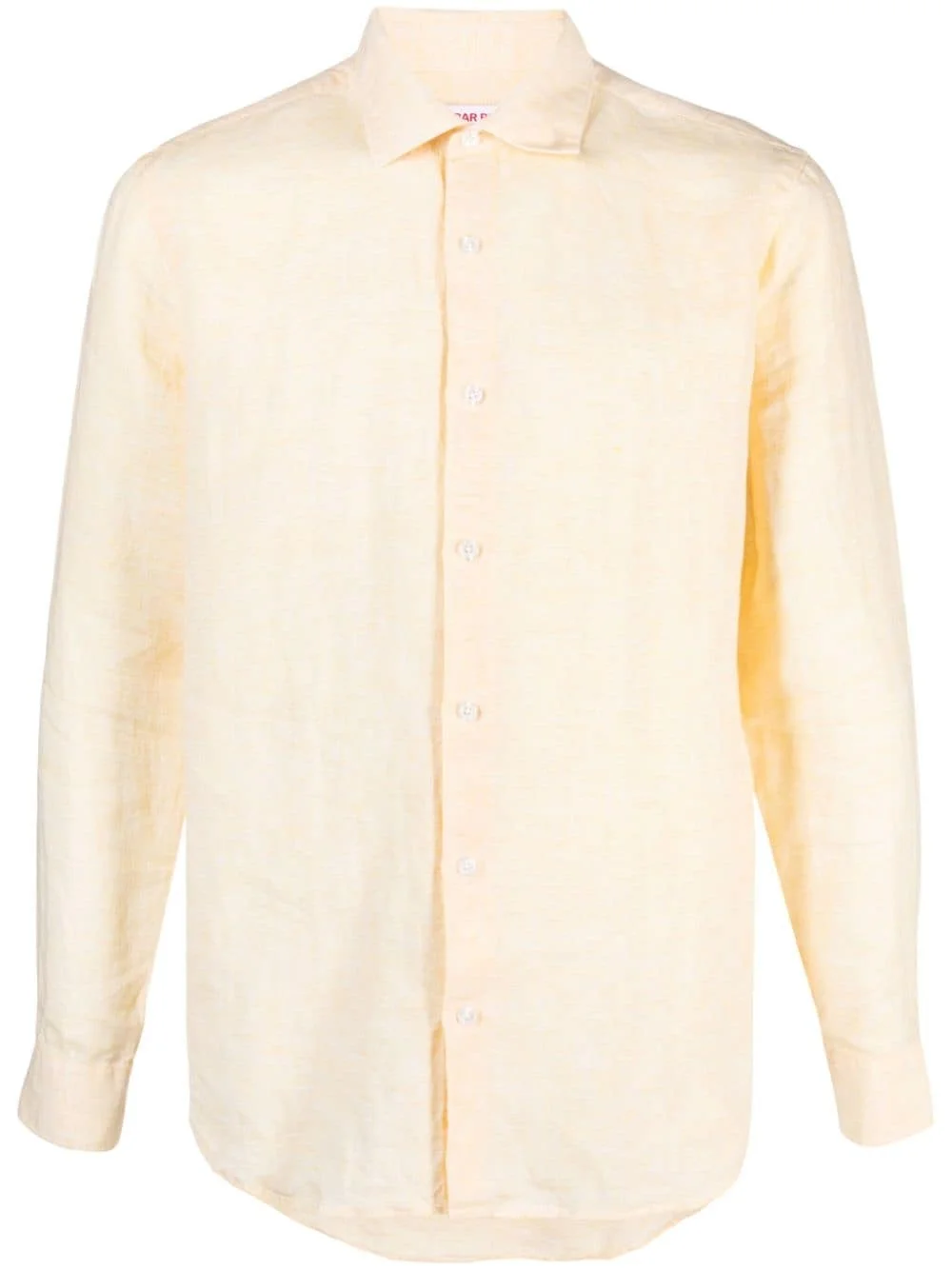 Giles long-sleeve linen shirt - 1
