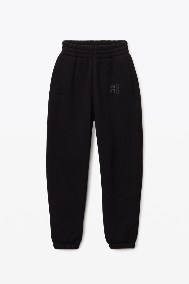 PUFF LOGO SWEATPANT IN STRUCTURED TERRY 1