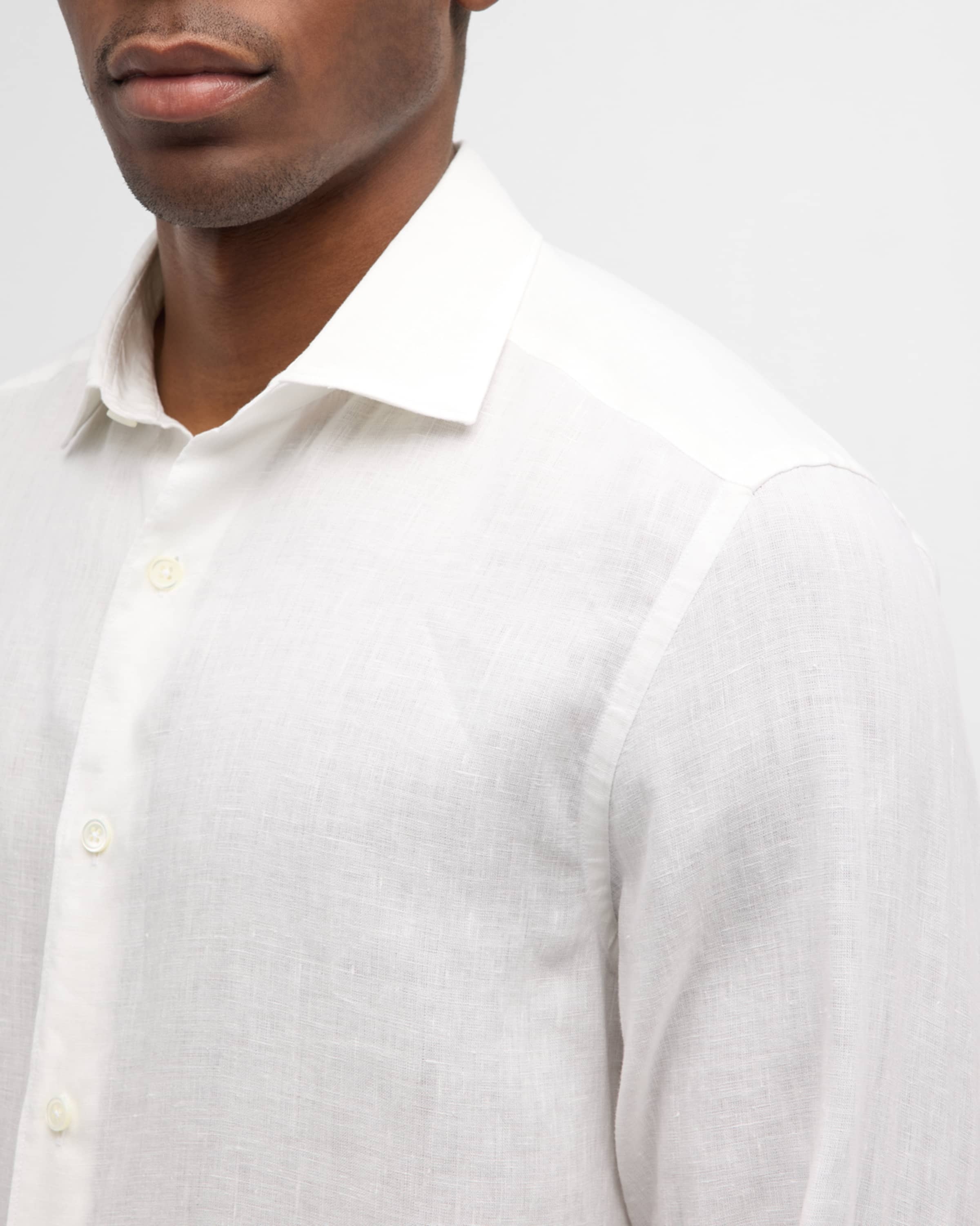 Men's Linen Sport Shirt - 6