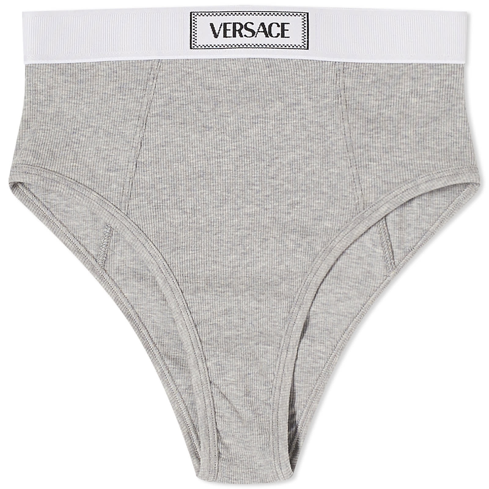 Versace High Rise Logo Briefs - 1