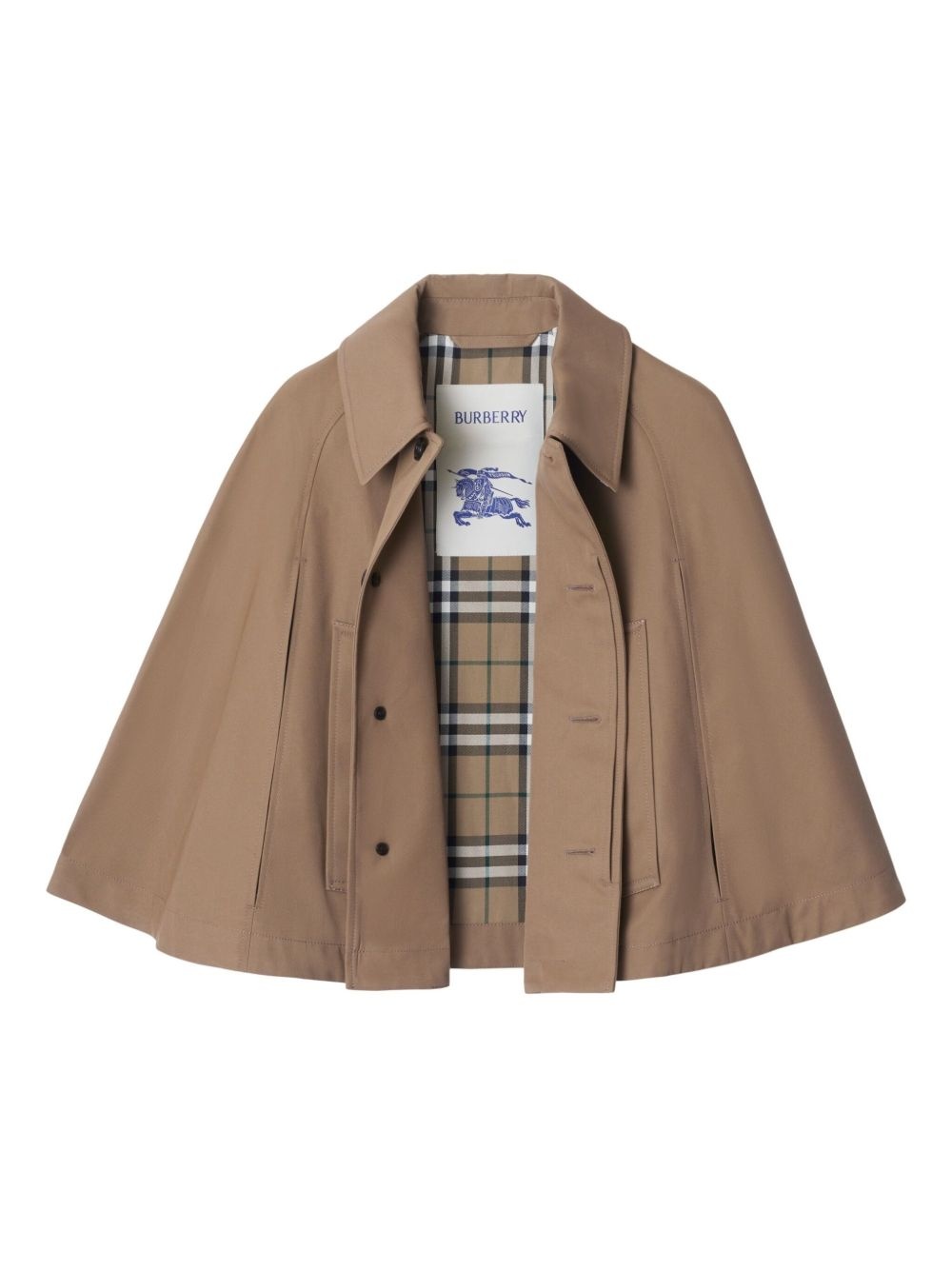 twill-weave cape - 3