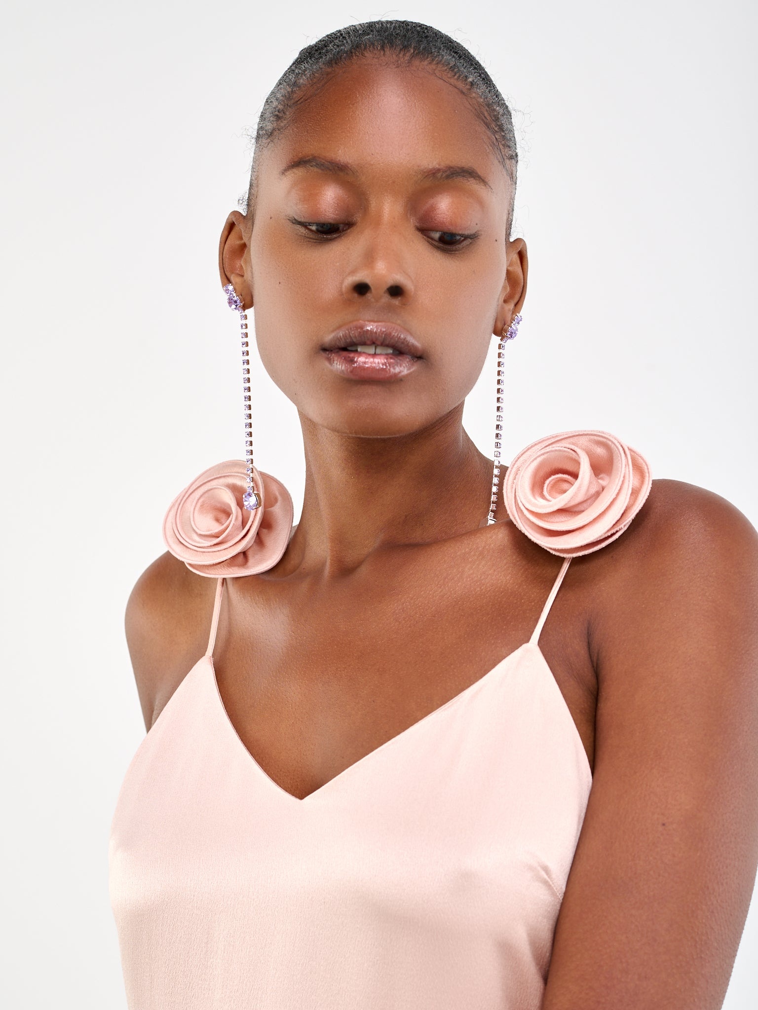 Silk Slip Dress - 4