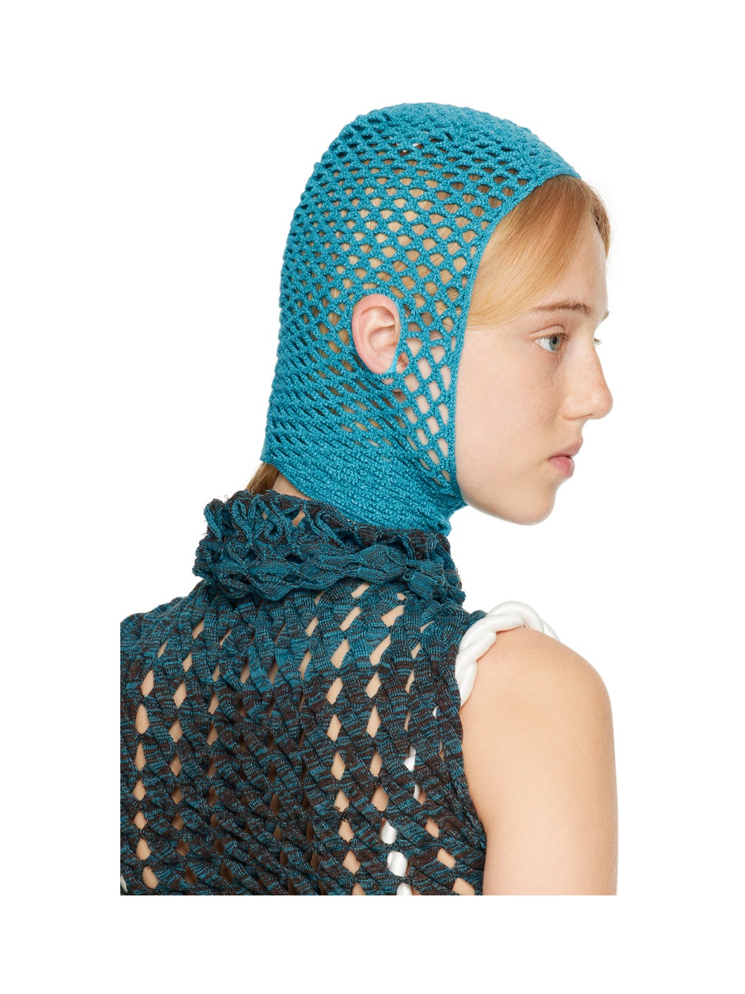 Blue Map Balaclava - 3