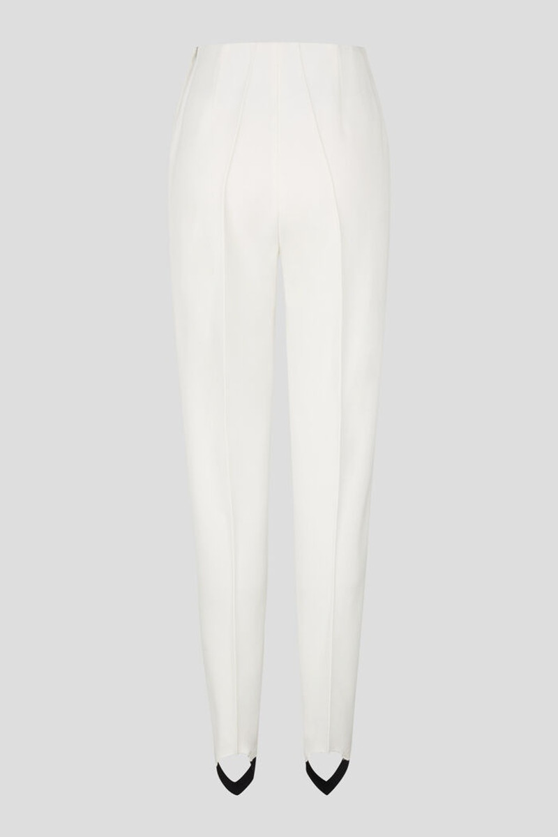 Elaine Stirrup pants in Off-white 6