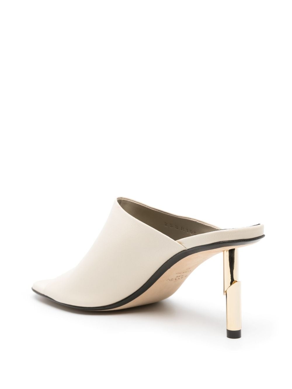 Sequence 75mm leather mules - 3