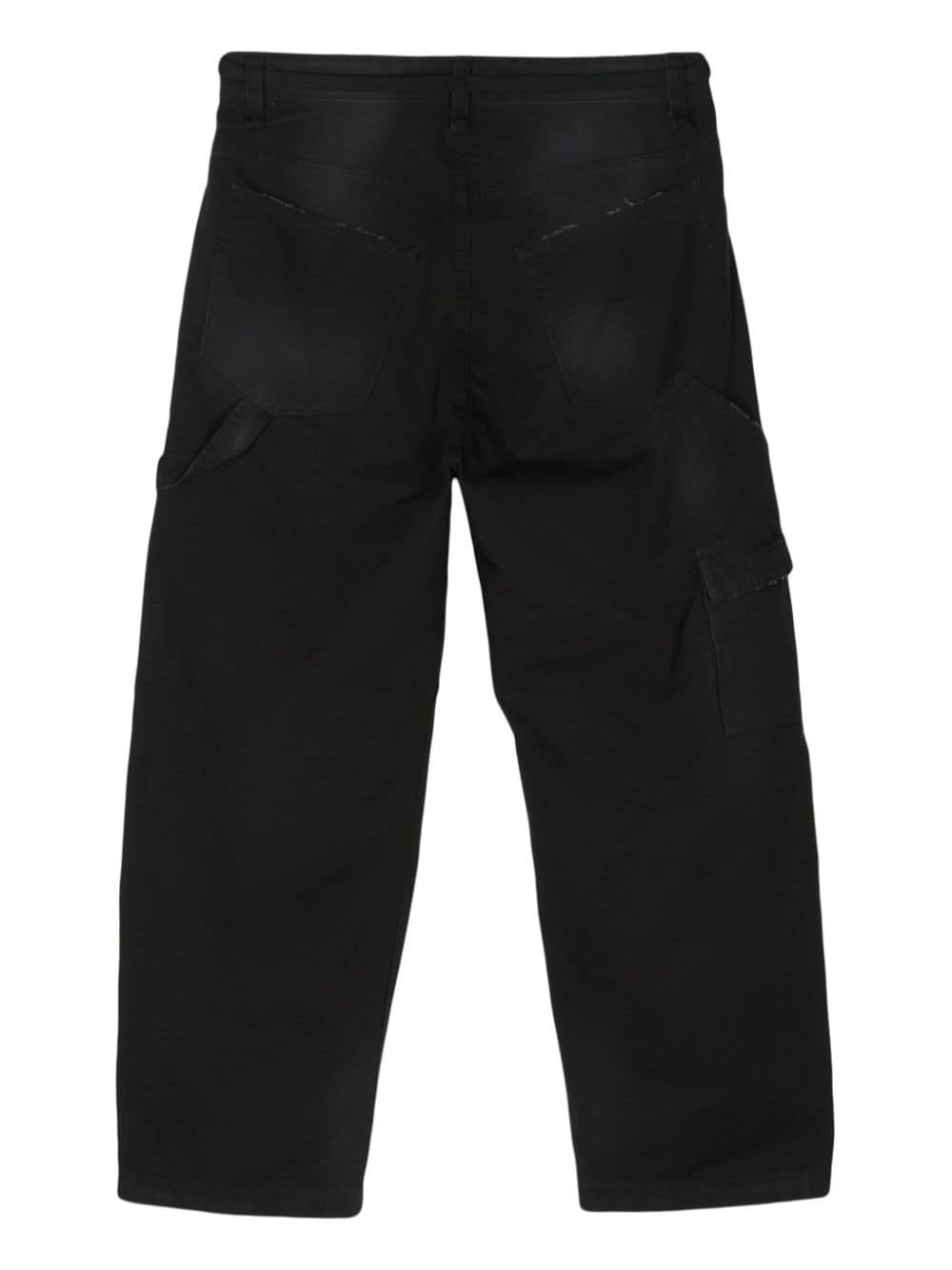 Cropped Cargo Pants - 4